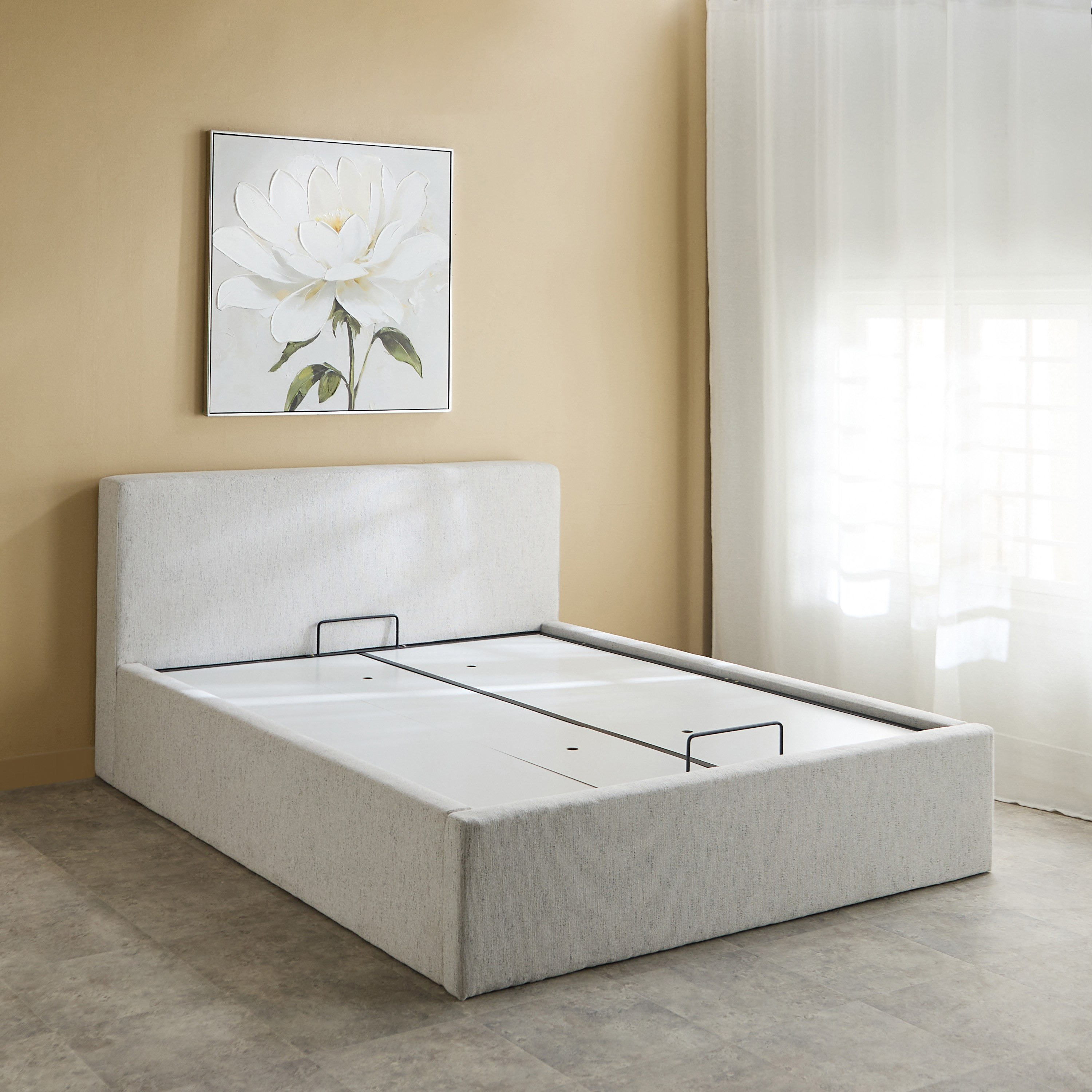 Liberty Upholstered Hydraulic Storage Queen Bed - 160x200 cm-hbxbedroom-bedsandbedsets-beds-queen-image-12