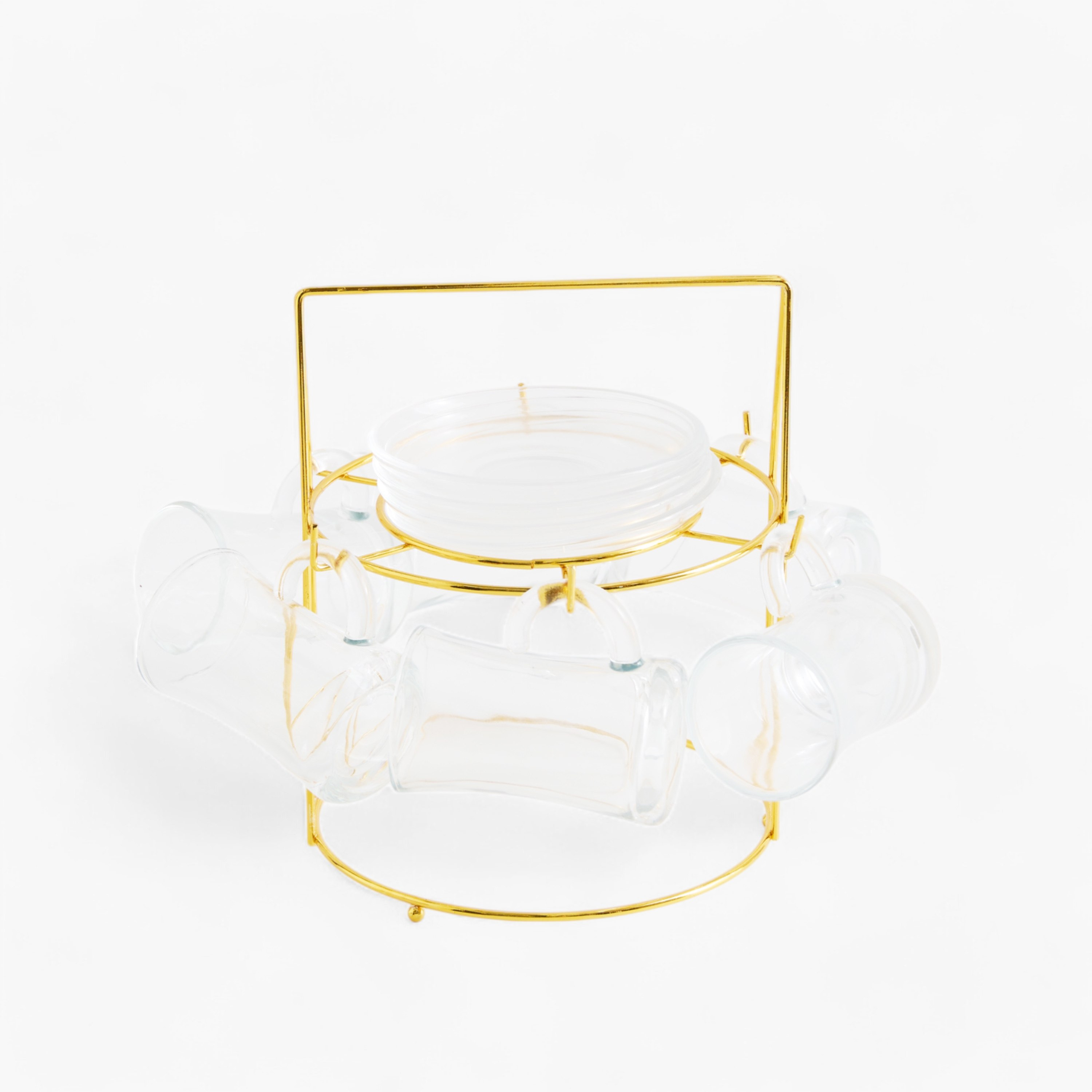 طقم فناجين إستكان زجاج وصحون 12 قطعة من أوركيد - 120 مل-hbxhomeware-diningandtabletop-coffeeandteasets-image-5