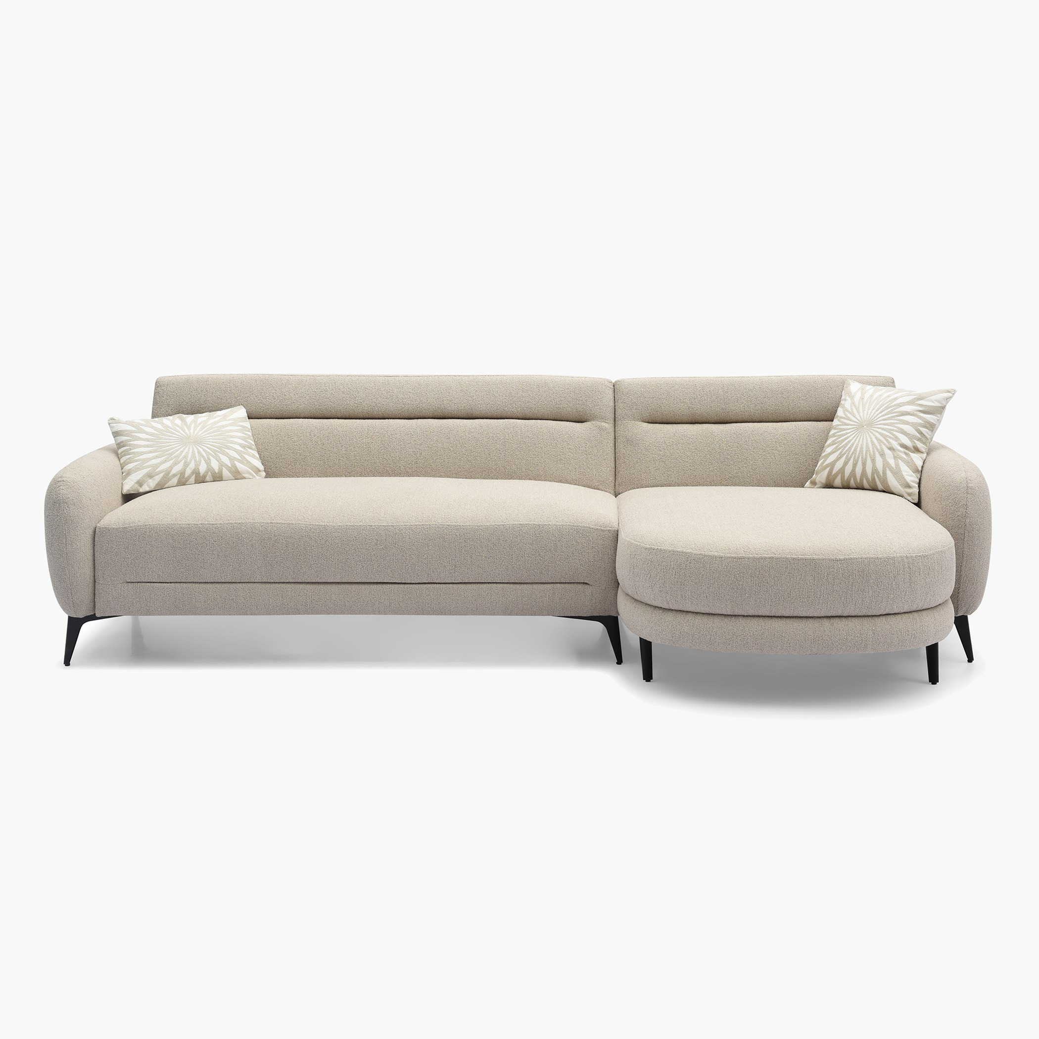 كنبة سرير ركنية قماش قابلة للعكس بـ3 مقاعد و2 وسادة إن إكس تي من بريتو-hbxlivingroom-sofasandarmchairs-cornersofas-image-2