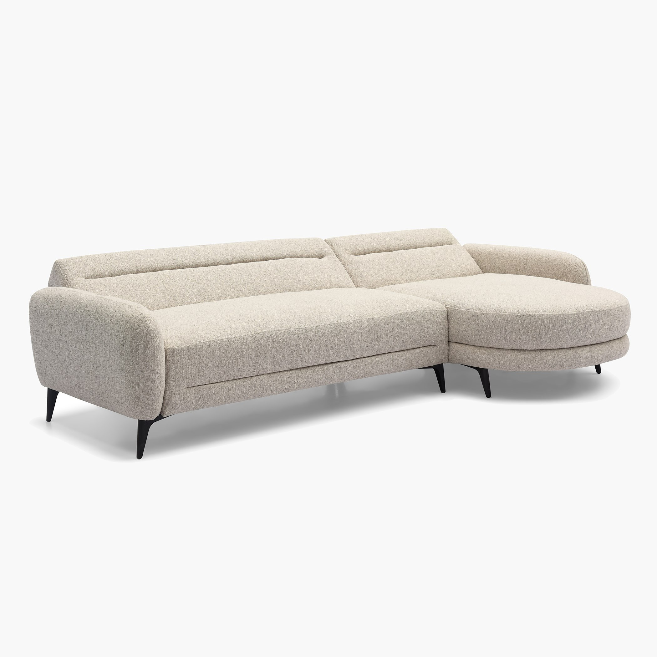 كنبة سرير ركنية قماش قابلة للعكس بـ3 مقاعد و2 وسادة إن إكس تي من بريتو-hbxlivingroom-sofasandarmchairs-cornersofas-image-4