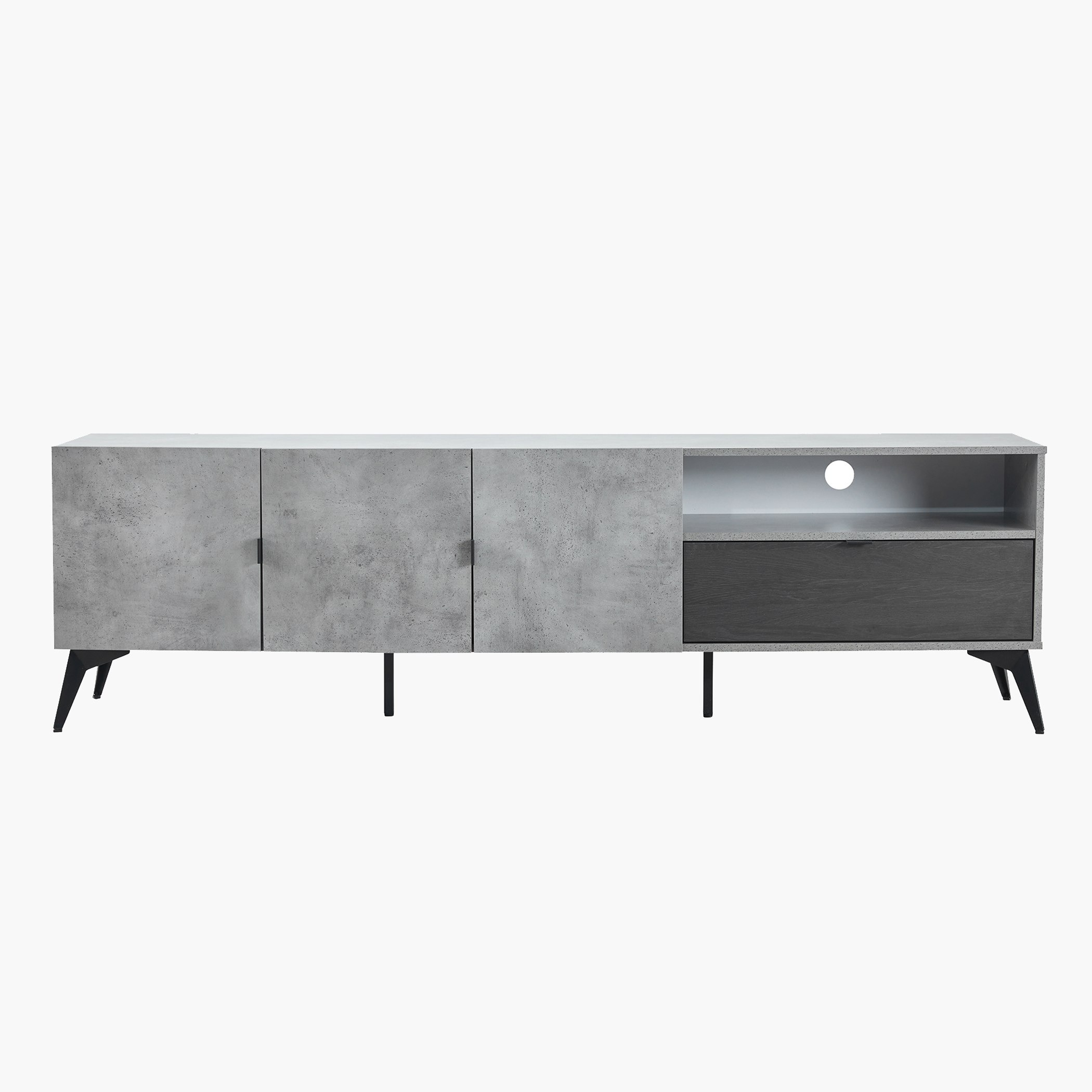 Saligos 3-Door 1-Drawer TV Unit for TV's upto 82 inches-hbxlivingroom-mediaunitsandstorage-tvunits-image-2