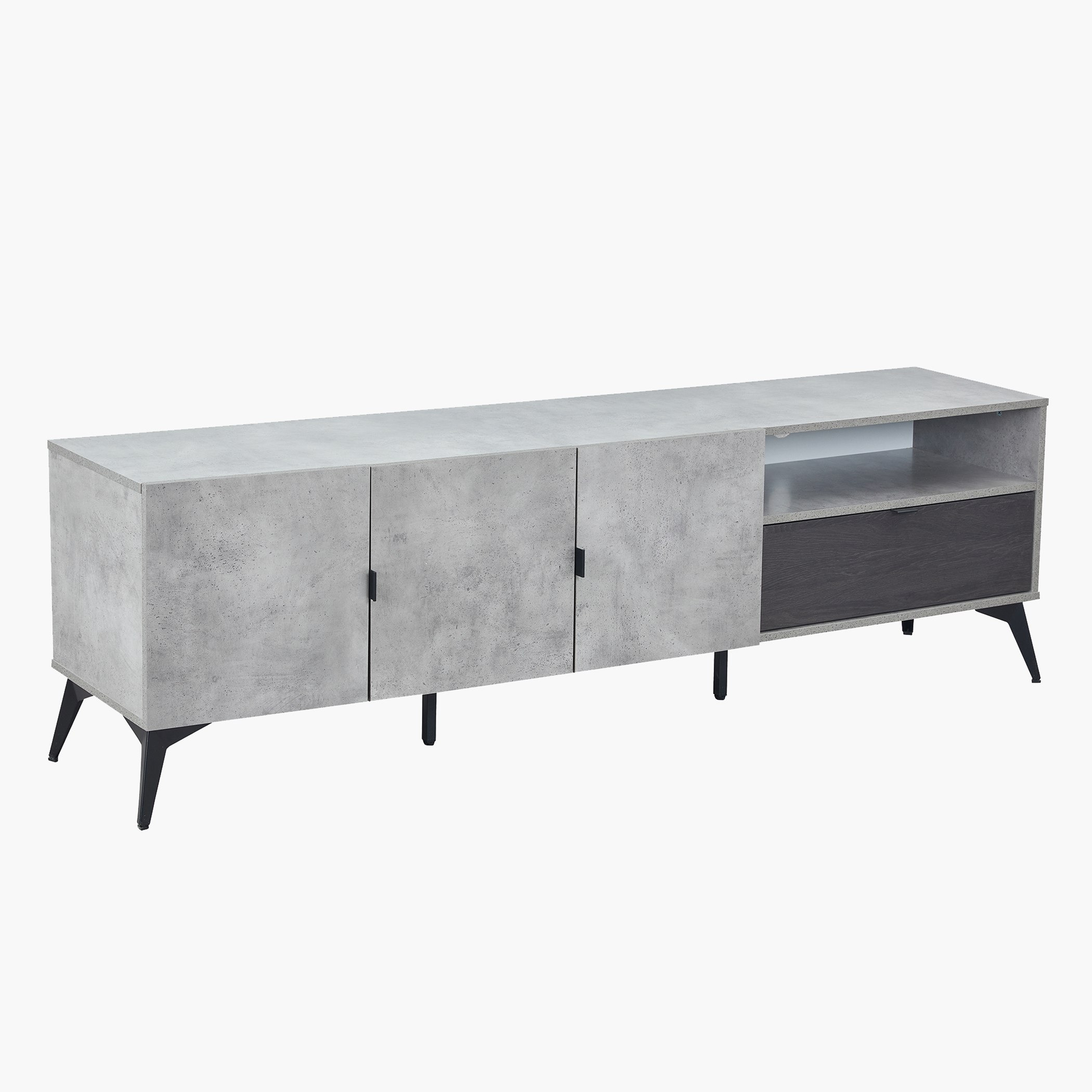 Saligos 3-Door 1-Drawer TV Unit for TV's upto 82 inches-hbxlivingroom-mediaunitsandstorage-tvunits-image-3