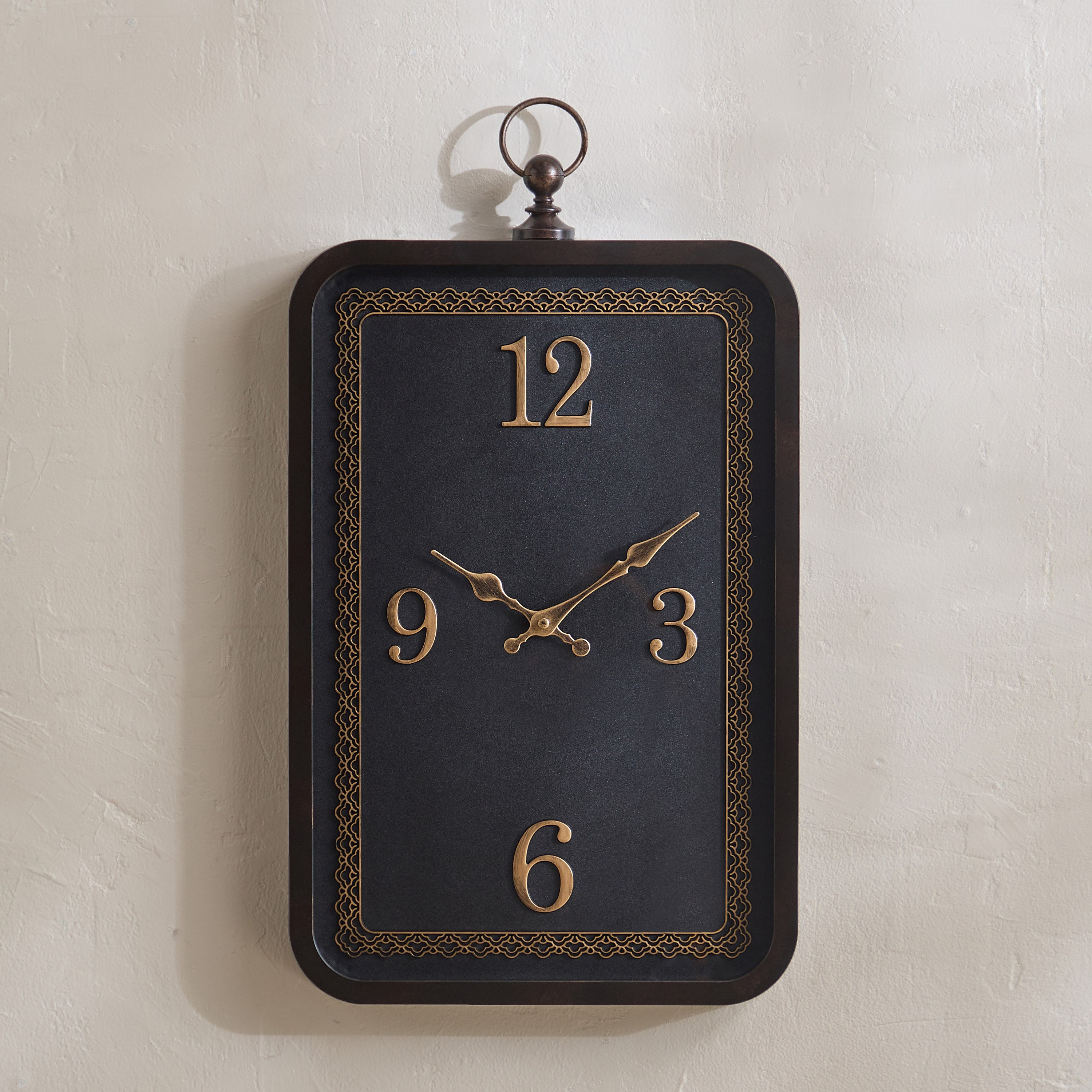 Saratoga Glory Rectangular Wall Clock - 56.2x31.7x4.8 cm-PROMO_HB_AE_B1G1_250925-image-2