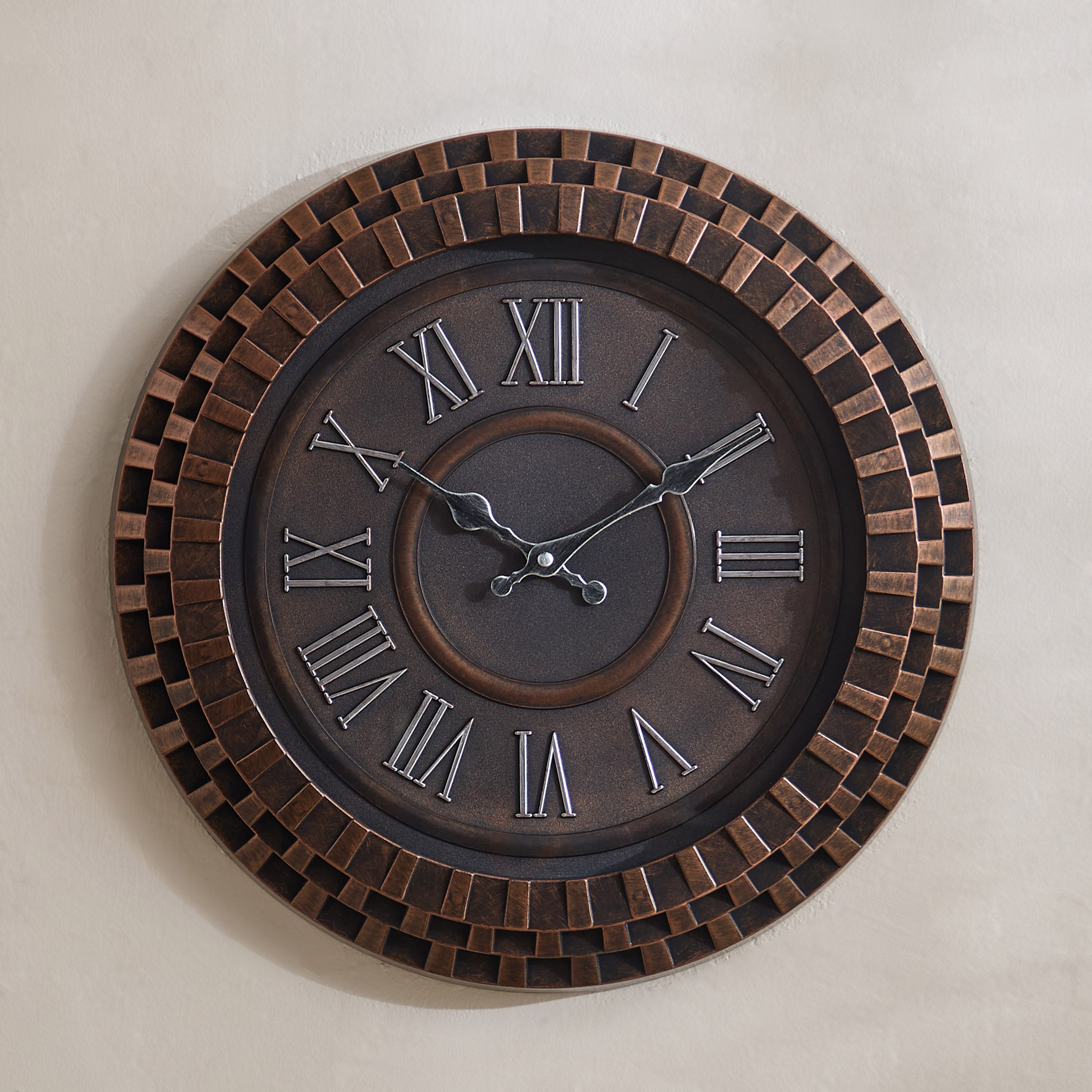 ساعة مضلعة جلوري من ساراتوجا - 40.6x6x4.8 سم-hbxhomeware-hbxdecorandfurnishings-image-2