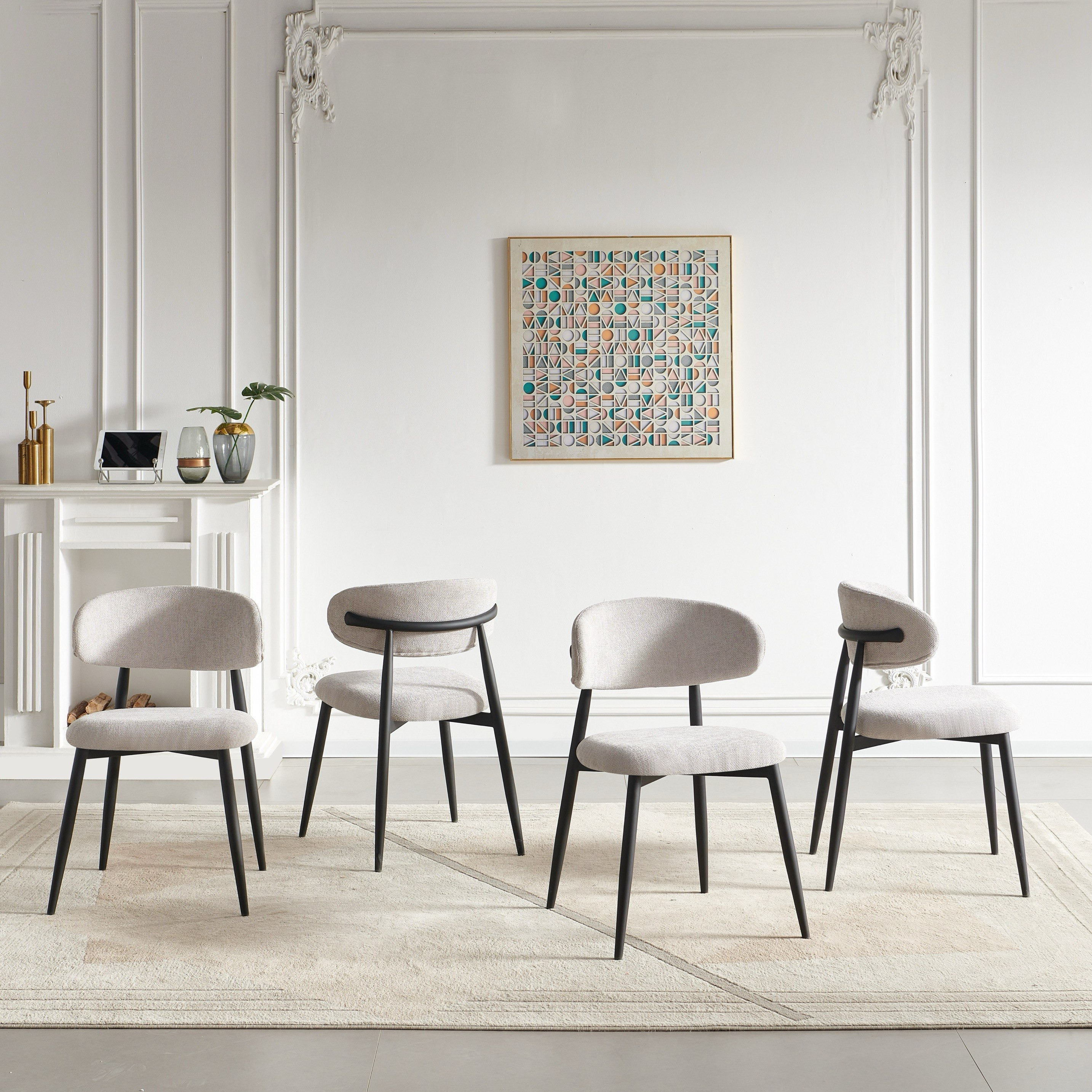 طاولة سفرة من الحجر المبلد لـ6 مقاعد من بيتون-hbxfurniture-diningtablesandsets-diningsets-sixseater-image-18