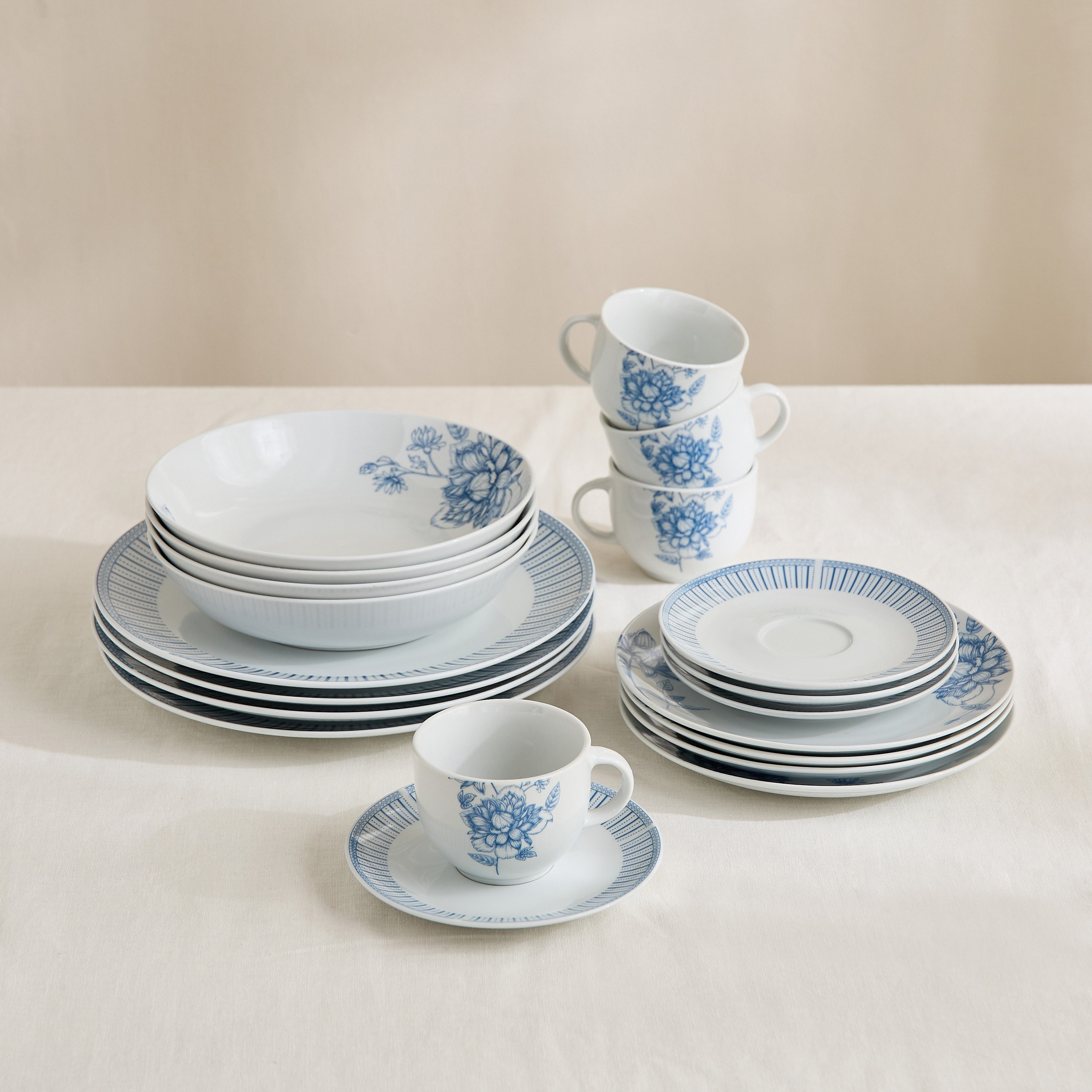 Atlanta 20-Piece Porcelain Floral Dinner Set - Serves 4-hbxhomeware-hbxkitchen-image-5
