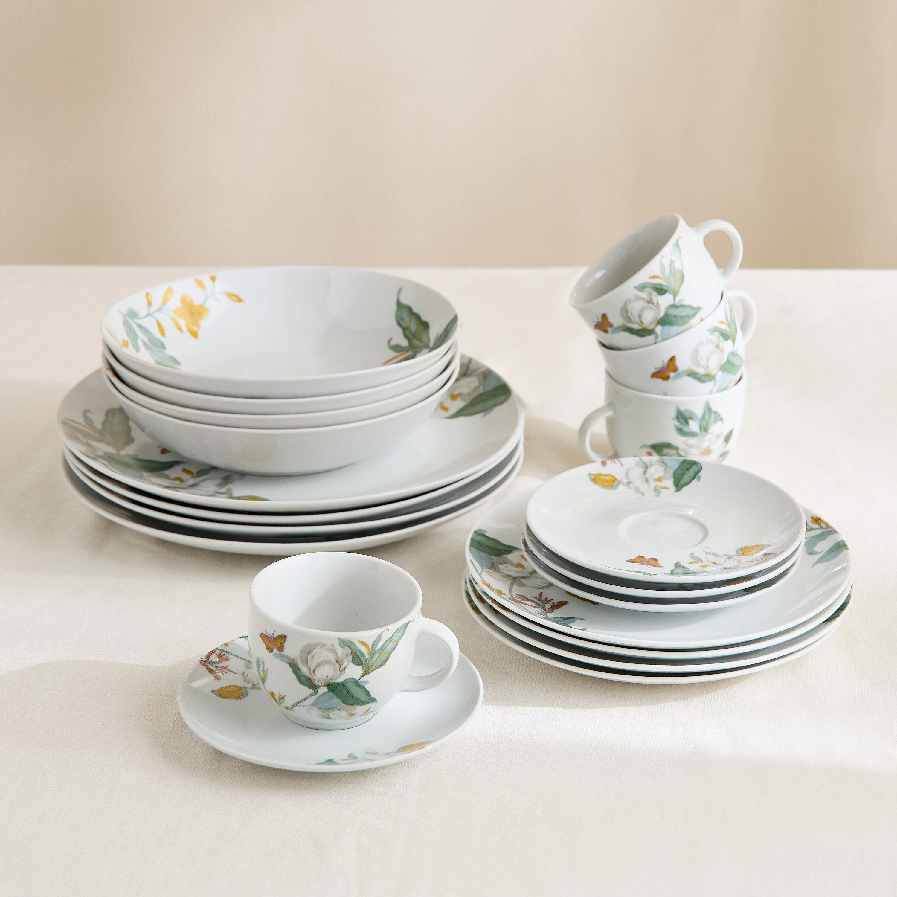 Atlanta 20-Piece Porcelain Flower Dinner Set - Serves 4-hbxhomeware-hbxkitchen-image-5