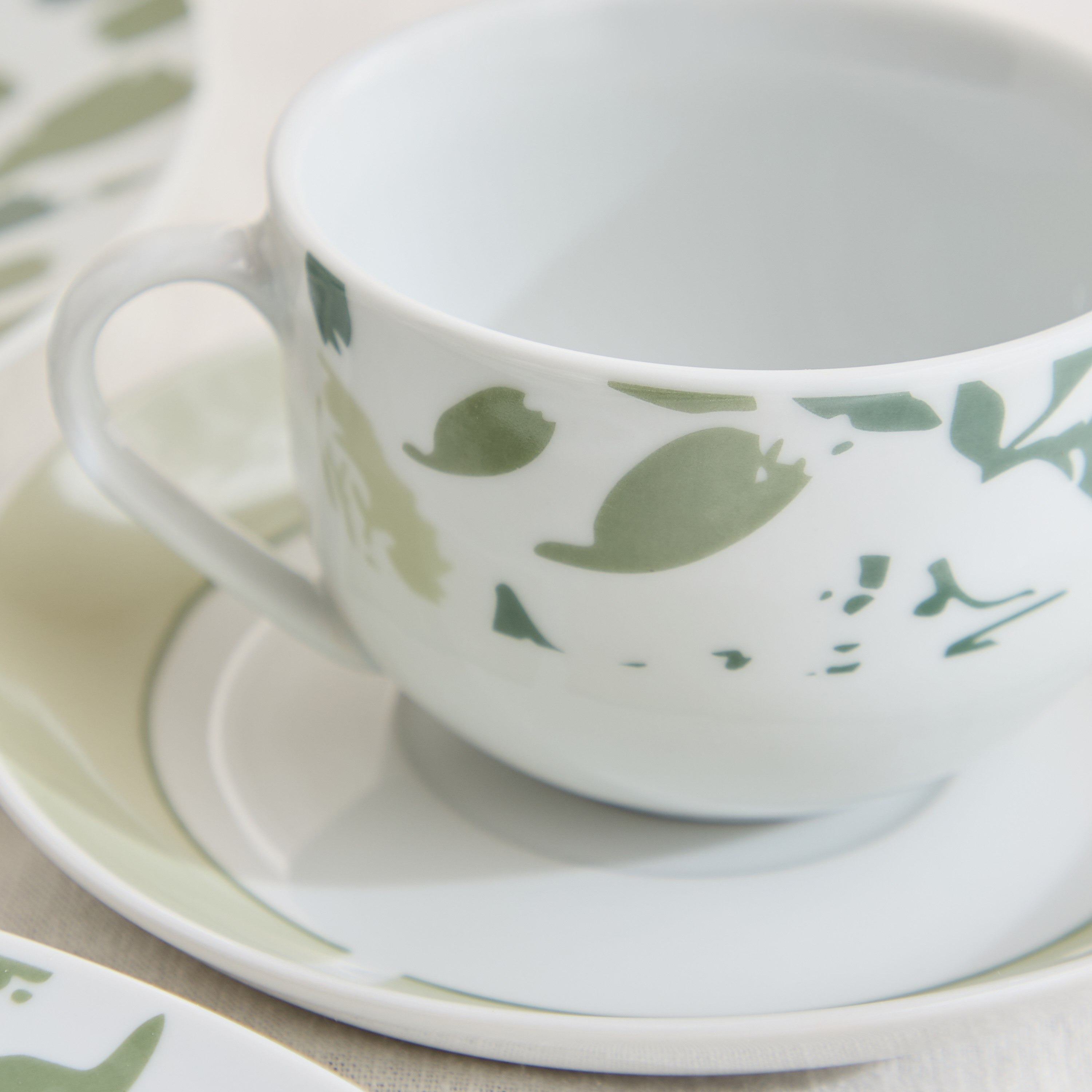 طقم عشاء ورق شجر 22 قطعة من مانهاتن - لـ4 أفراد-hbxdiningroom-tabletop-dinnersets-image-4