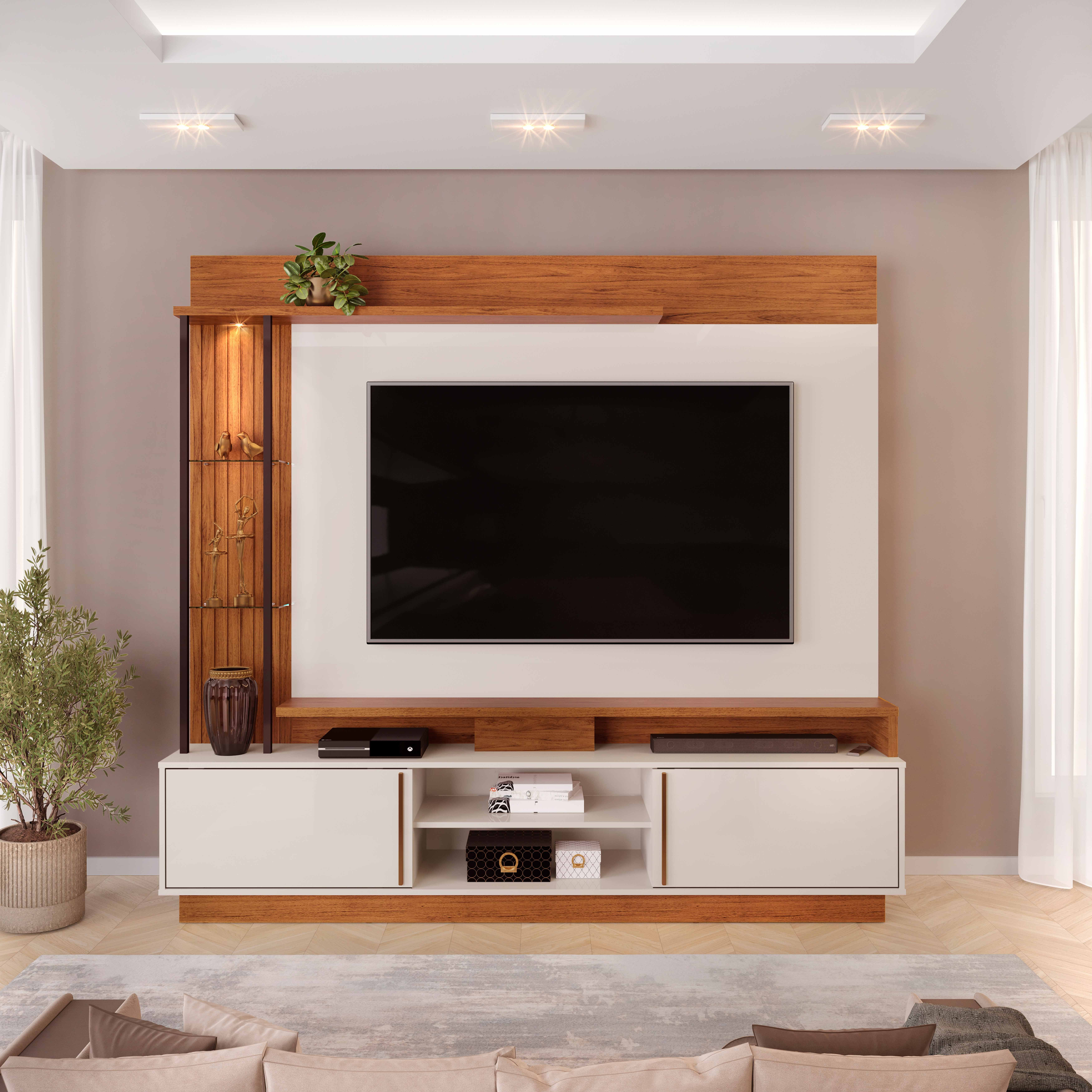 Marfil Wall Unit Up to 70-Inches with LED Light-hbxlivingroom-mediaunitsandstorage-wallunits-image-1