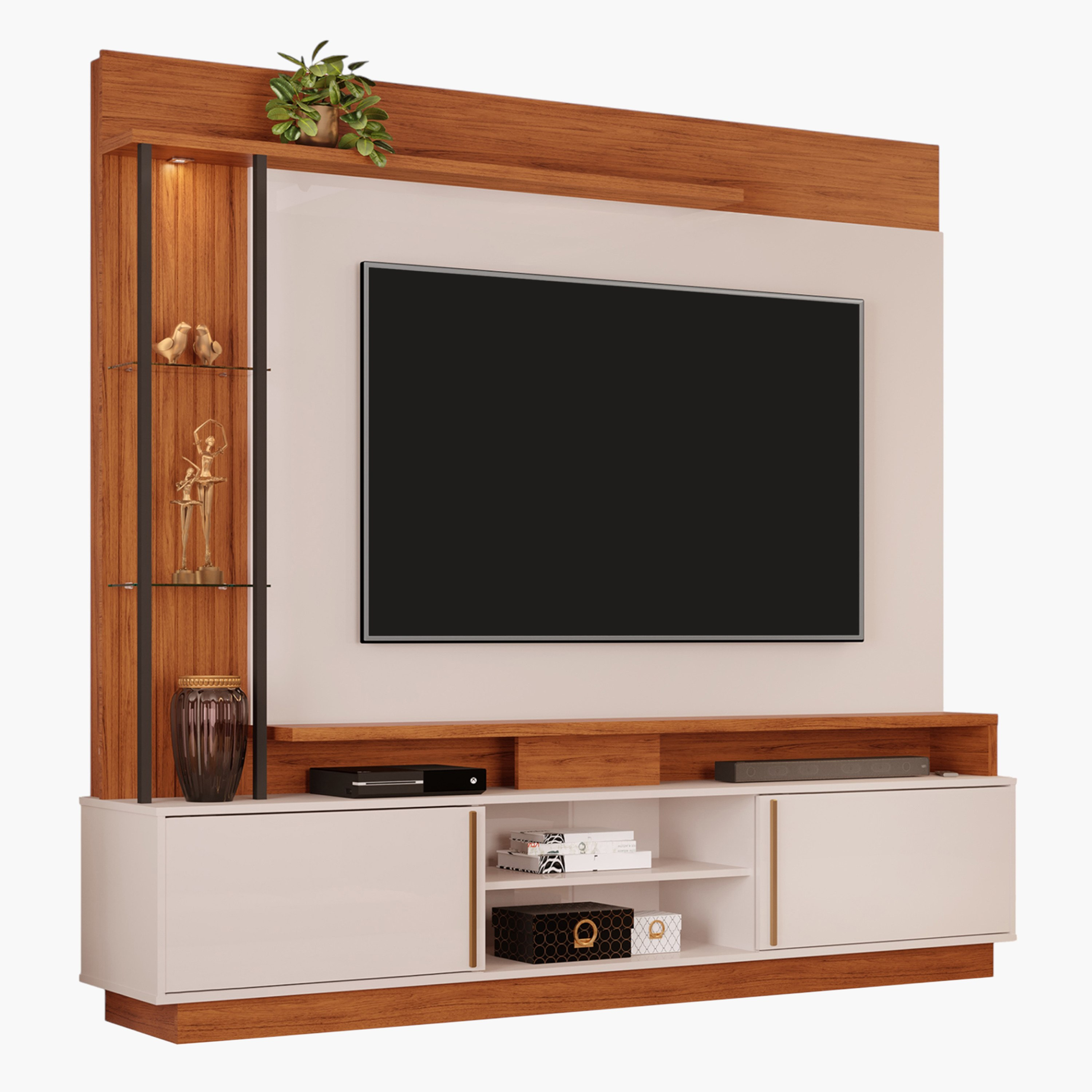 Marfil Wall Unit Up to 70-Inches with LED Light-hbxlivingroom-mediaunitsandstorage-wallunits-image-4