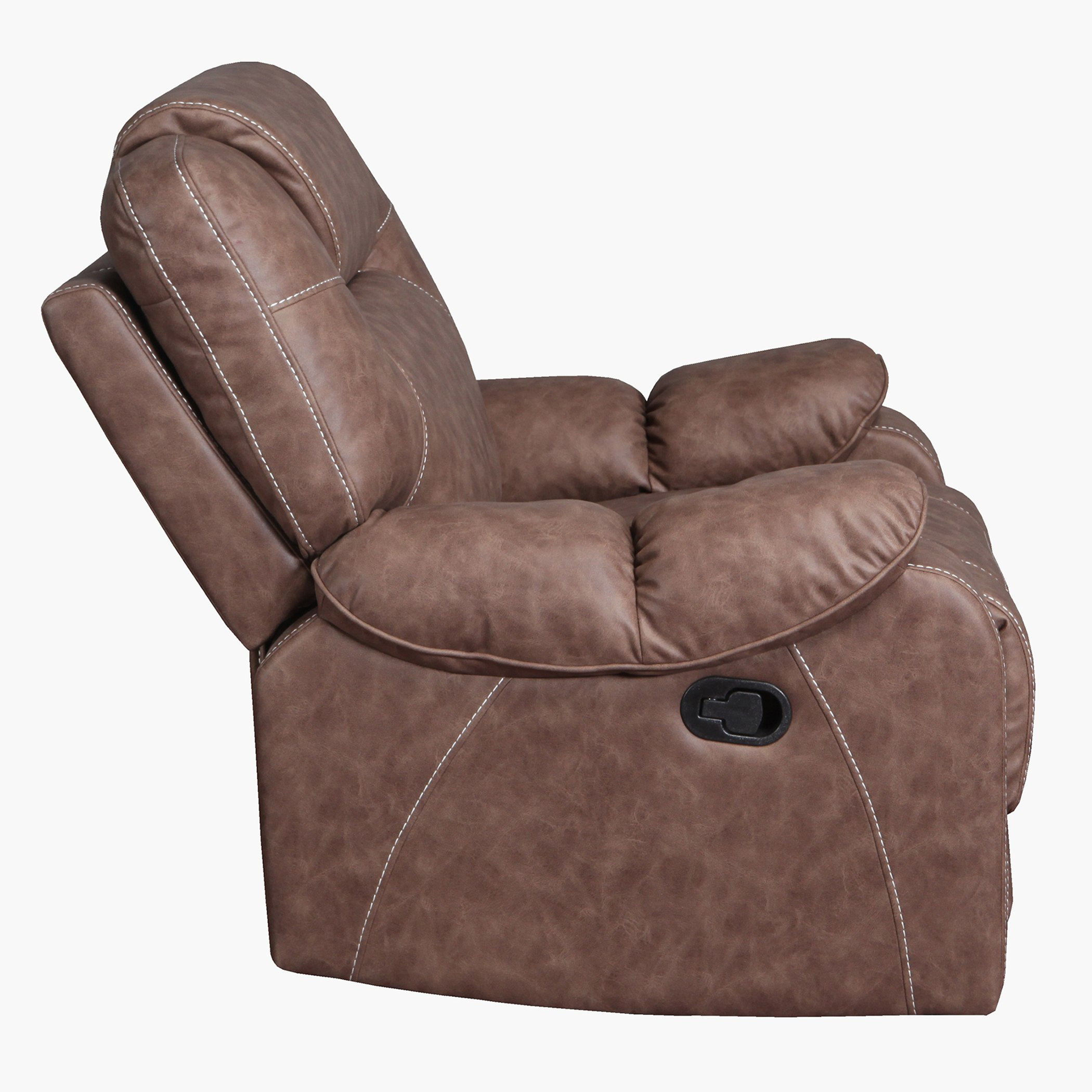 كرسي استرخاء هزاز قماش بمظهر الجلد بمساند ذراعين مع وظيفة دوران نكست من جابون-hbxfurniture-sofasandarmchairs-reclinersofas-image-6