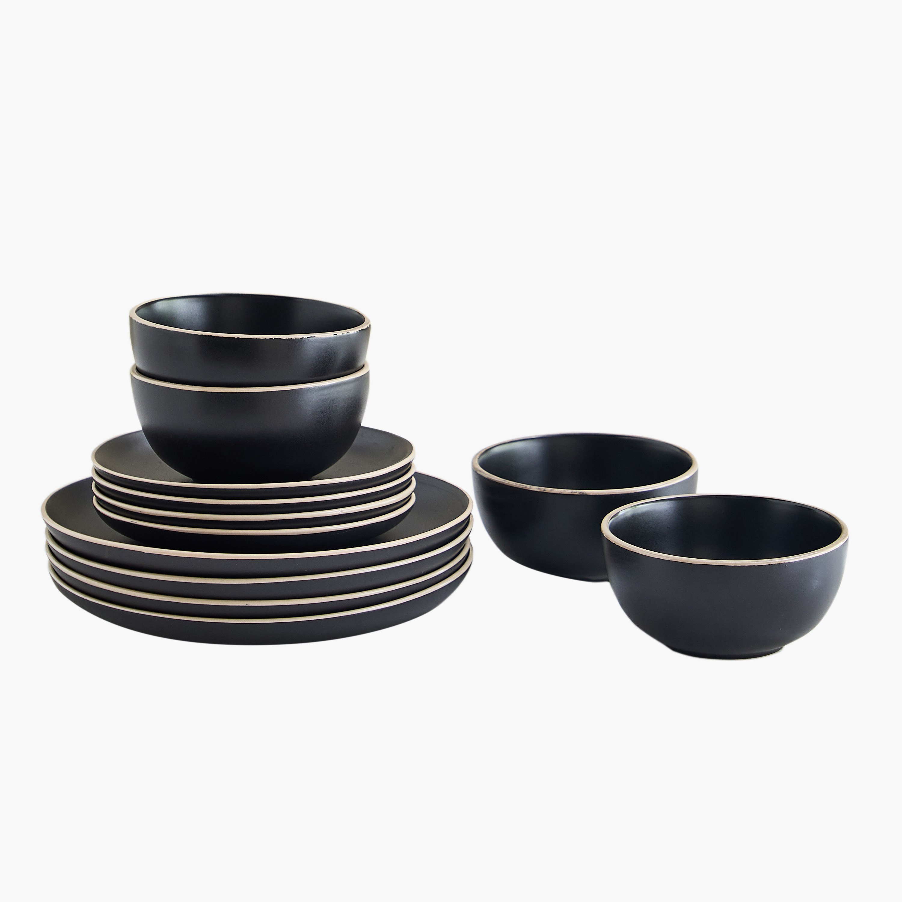 طقم عشاء 12 قطعة جليز من إليجانزا - لـ 4 أفراد-hbxdiningroom-tabletop-dinnersets-image-4
