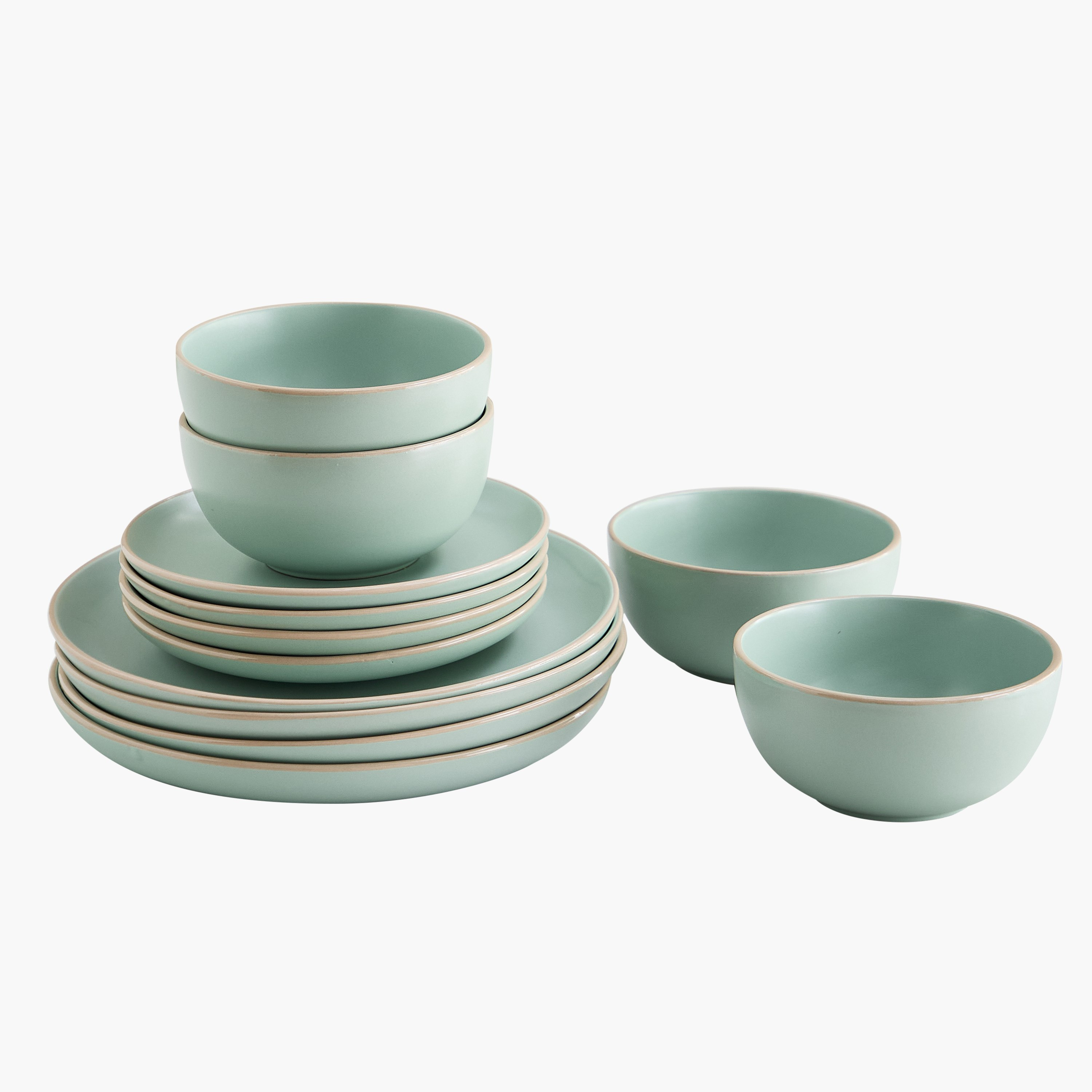 طقم عشاء 12 قطعة جليز من إليجانزا - لـ 4 أفراد-hbxdiningroom-tabletop-dinnersets-image-4
