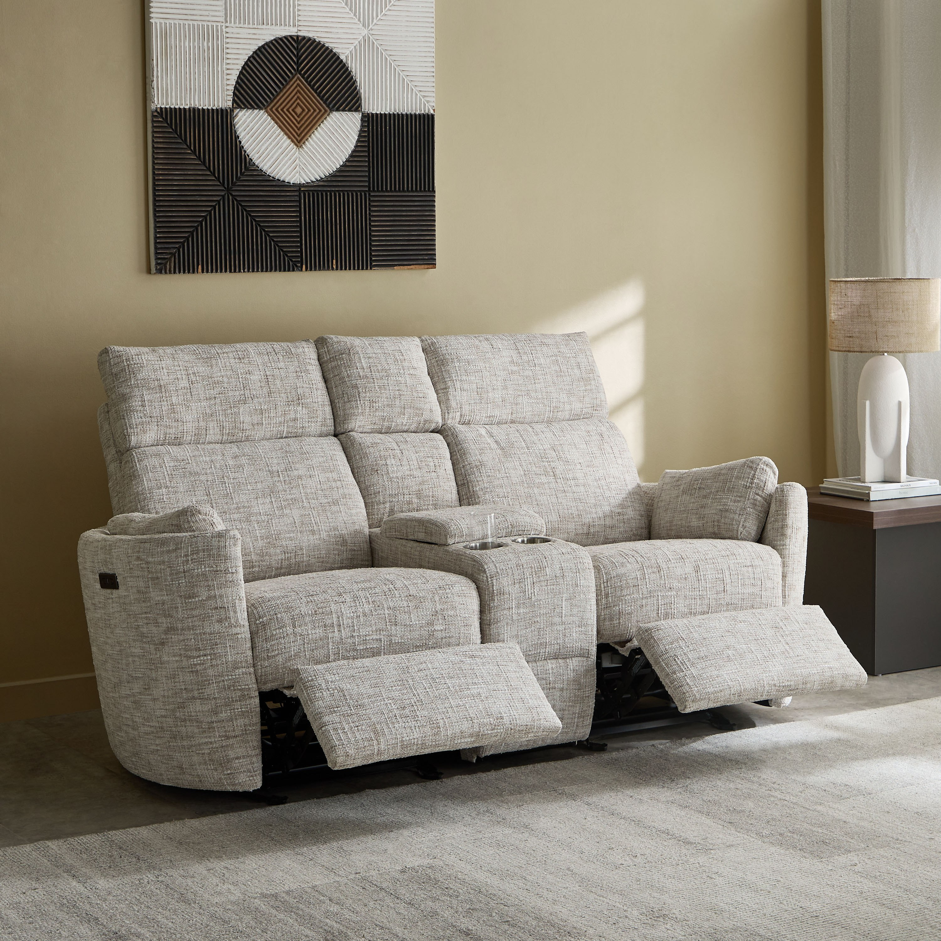 Florence 2-Seater Power Sofa with Console and Cup Holders-hbxlivingroom-sofasandarmchairs-sofas-image-2