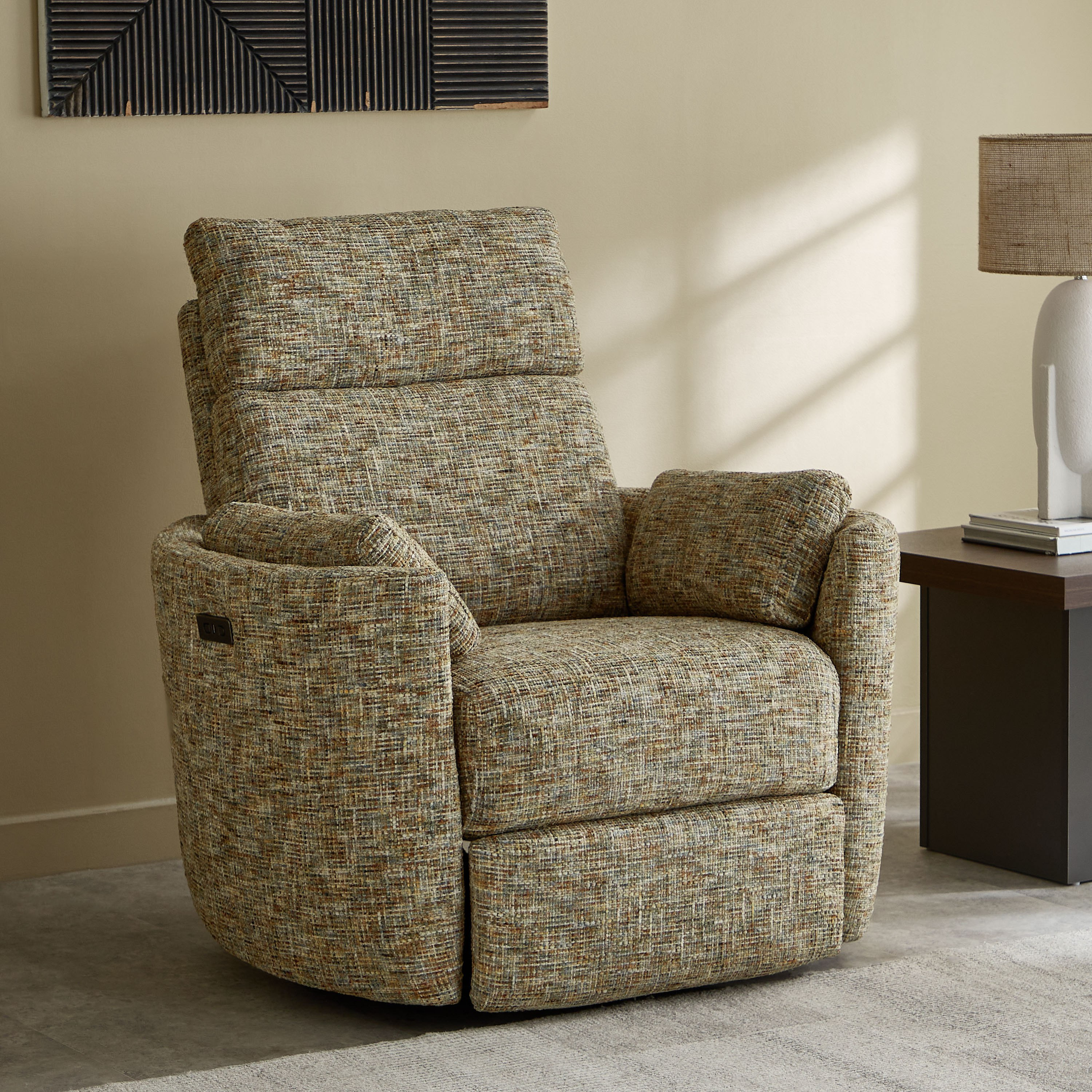 Florence Power Armchair with Glider and Swivel-hbxfurniture-sofasandarmchairs-reclinersofas-image-1