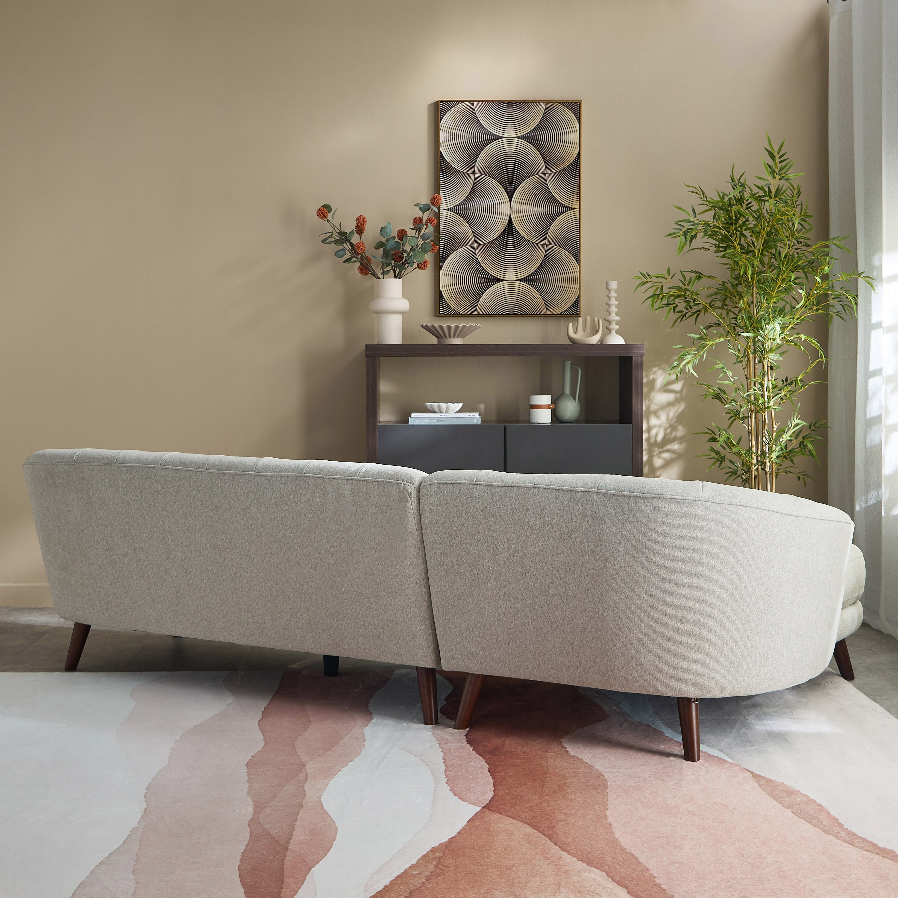 Benjamin 4-Seater Fabric Left Corner Sofa-hbxlivingroom-sofasandarmchairs-cornersofas-image-3