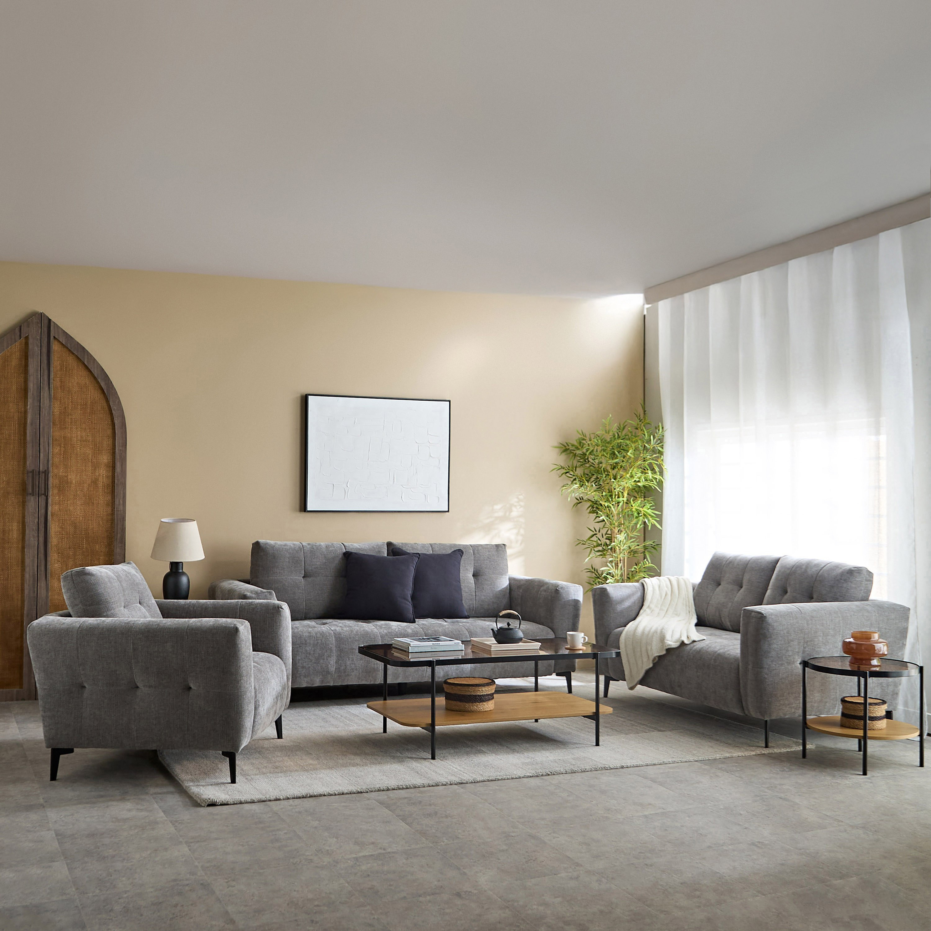 كنبة قماش بمقعدين من أوروبا-hbxlivingroom-sofasandarmchairs-sofas-image-8
