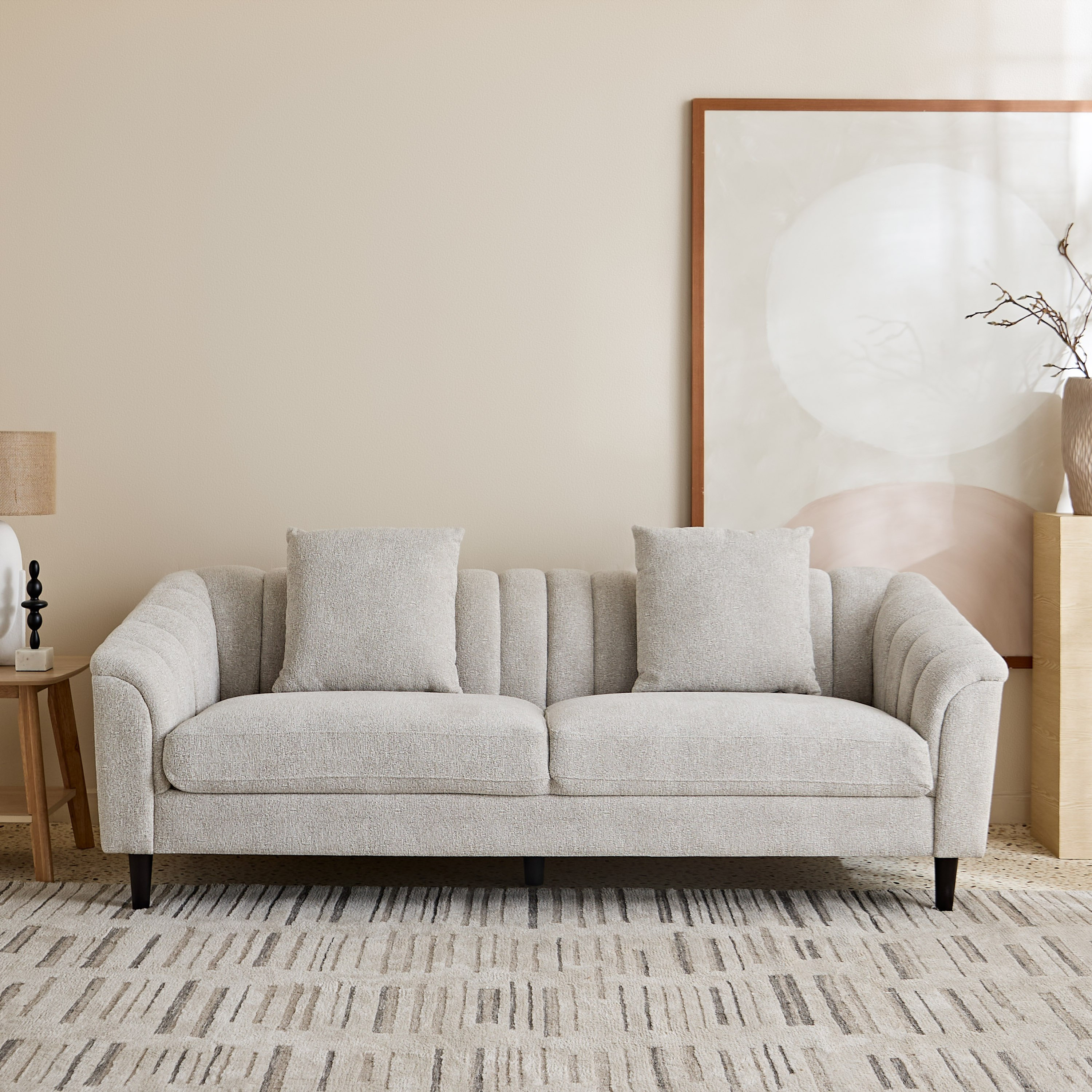 Zeta 3-Seater Fabric Sofa with 2 Cushions-hbxlivingroom-sofasandarmchairs-sofas-image-2
