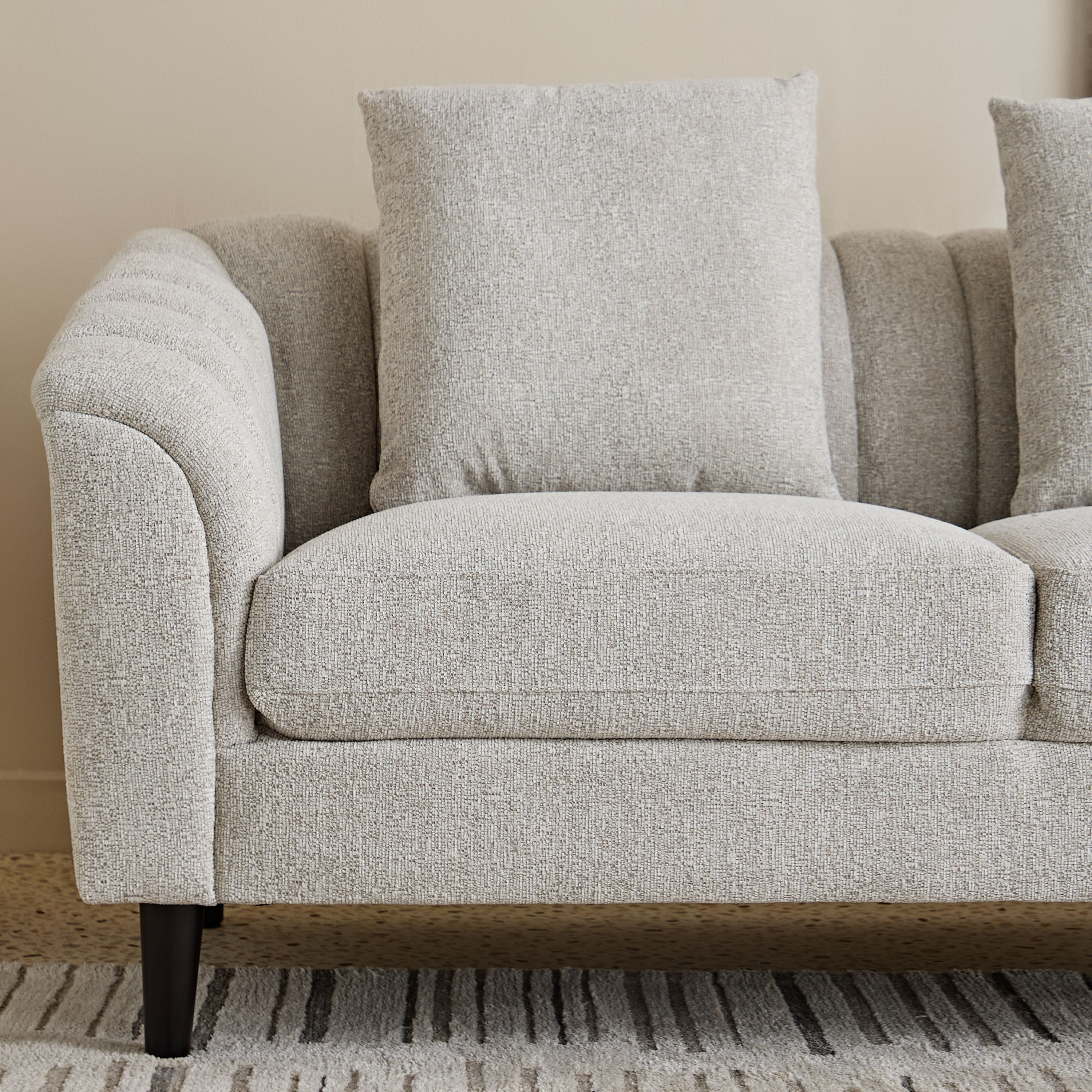 Zeta 2-Seater Fabric Sofa with 2 Cushions-hbxlivingroom-sofasandarmchairs-sofas-image-5