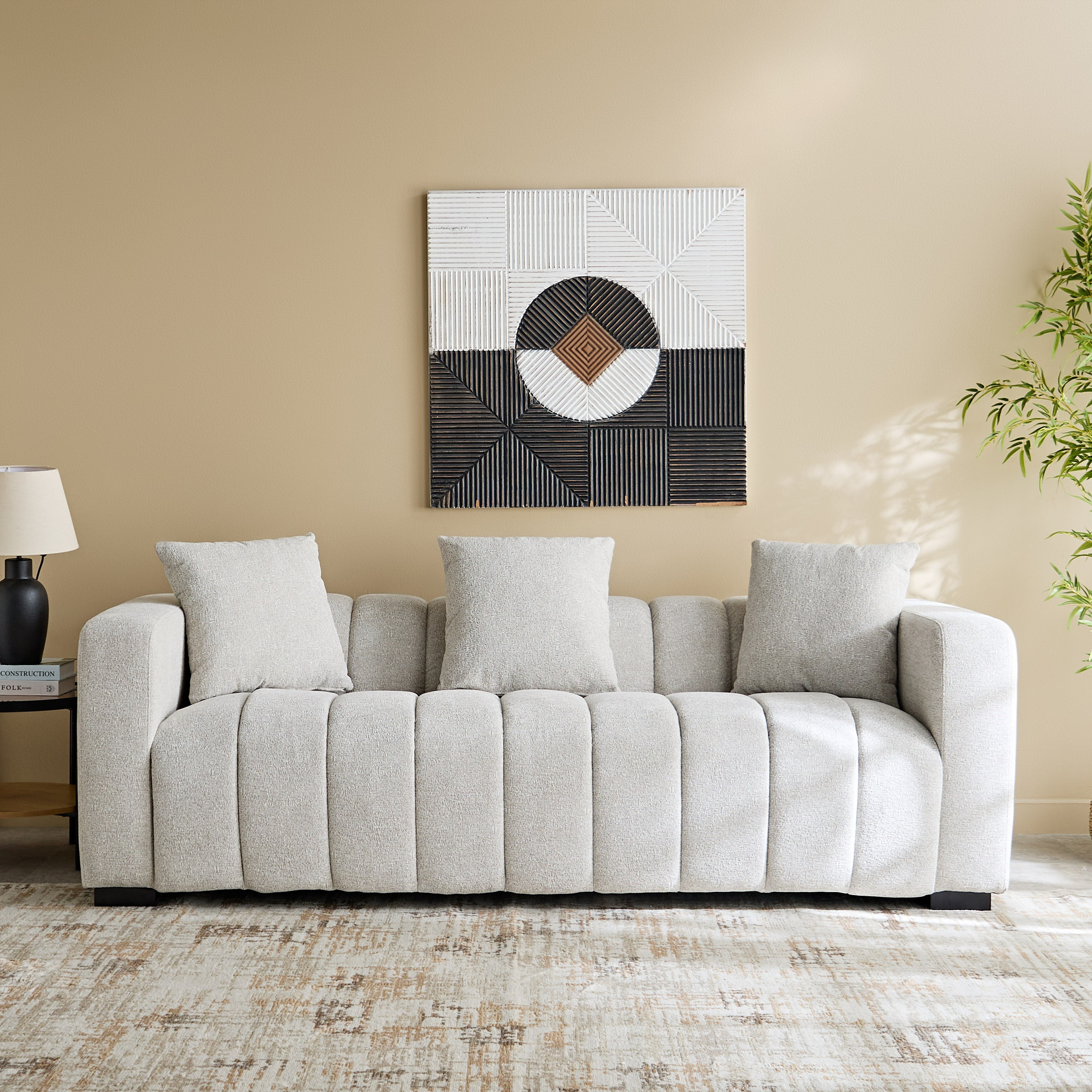 Meadow 3 Seater Fabric Sofa w/ 3 Cushions-hbxlivingroom-sofasandarmchairs-sofas-image-2