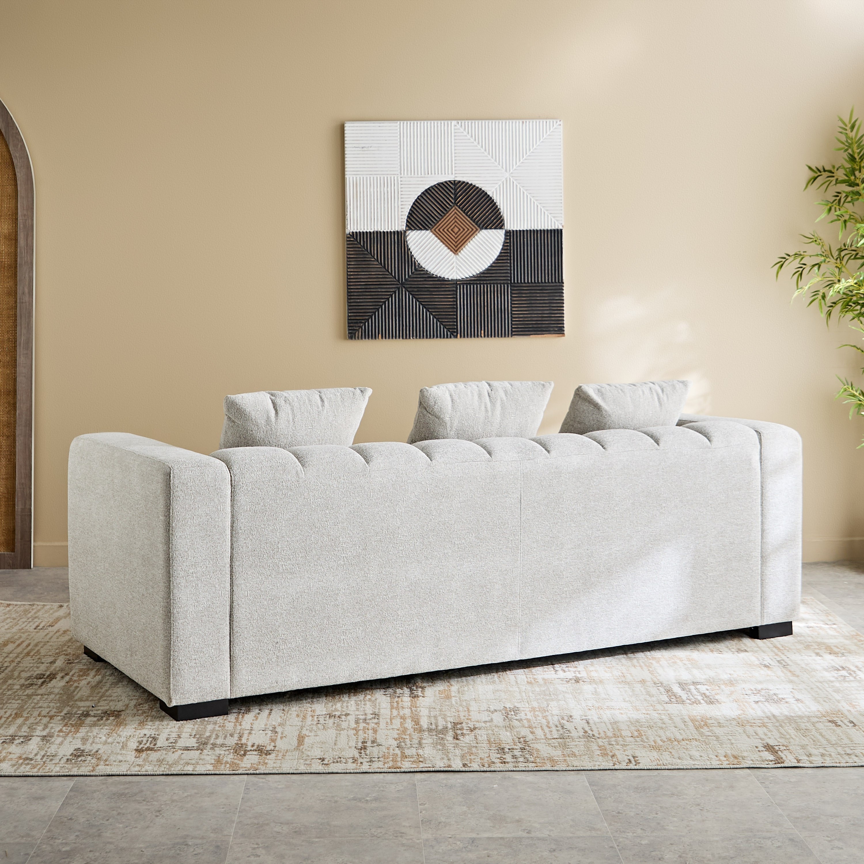 Meadow 3 Seater Fabric Sofa w/ 3 Cushions-hbxlivingroom-sofasandarmchairs-sofas-image-3
