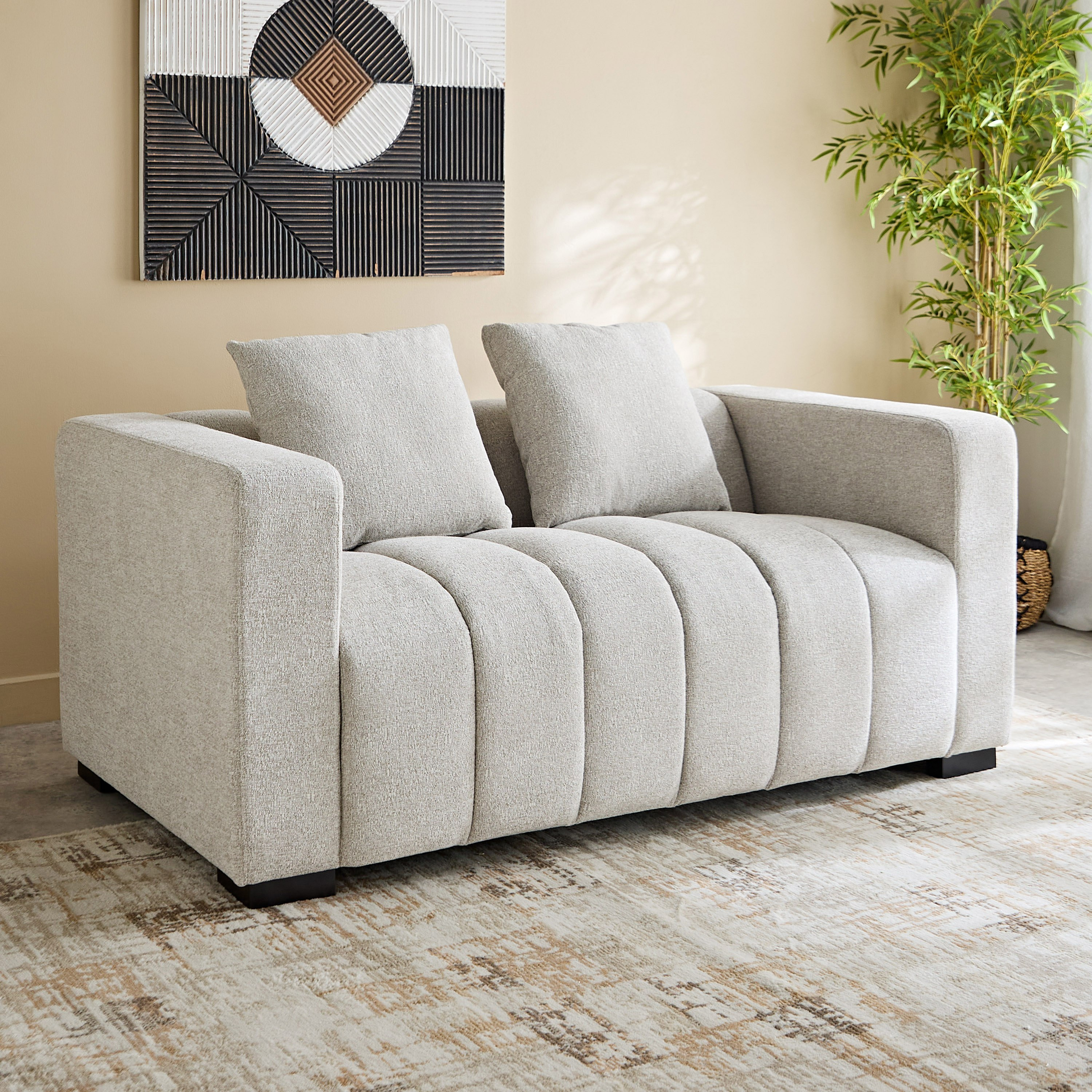 كنبة قماش بمقعدين مع وسادتين من ميدو-hbxlivingroom-sofasandarmchairs-sofas-image-1