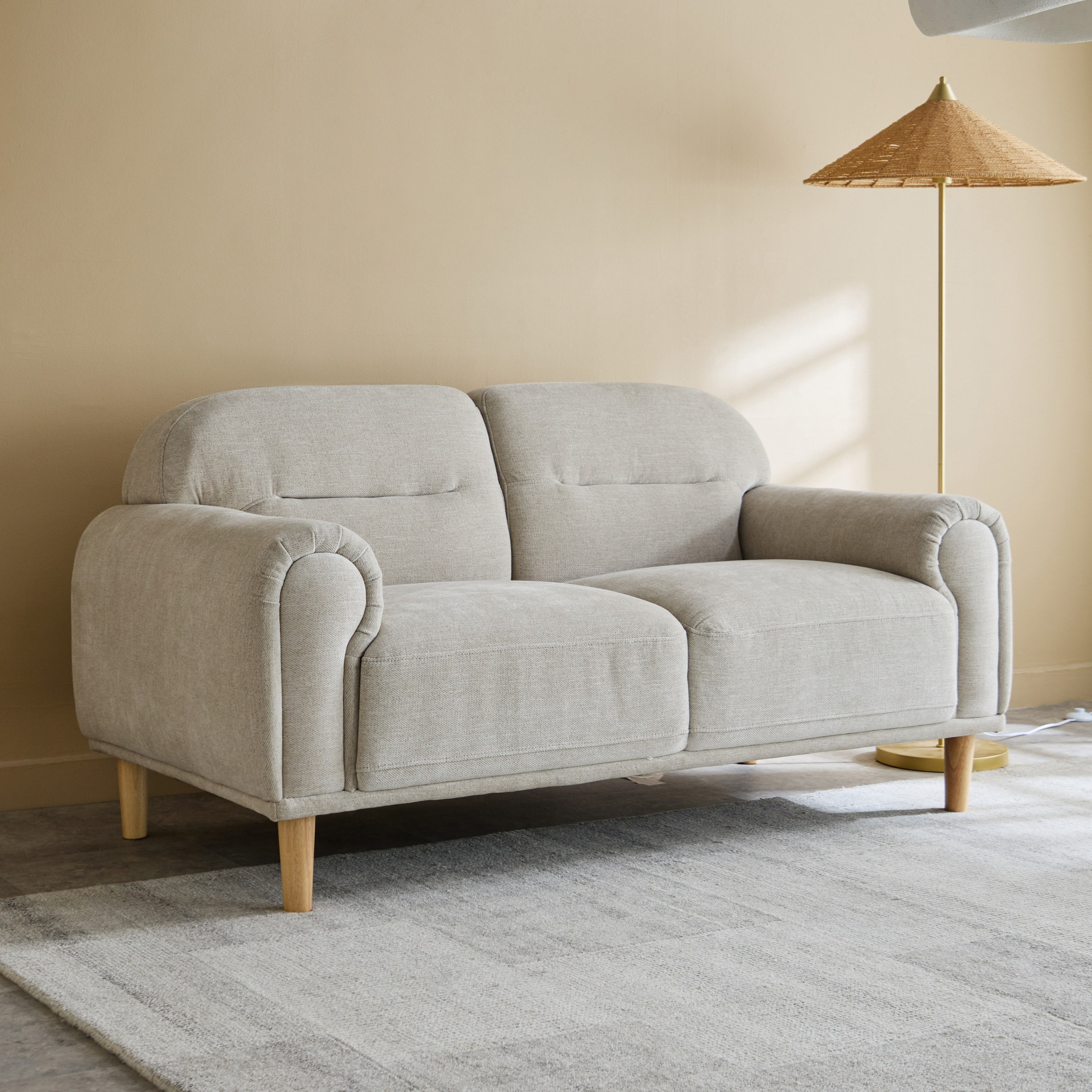 Delta 2-Seater Fabric Sofa-hbxlivingroom-sofasandarmchairs-sofas-image-1