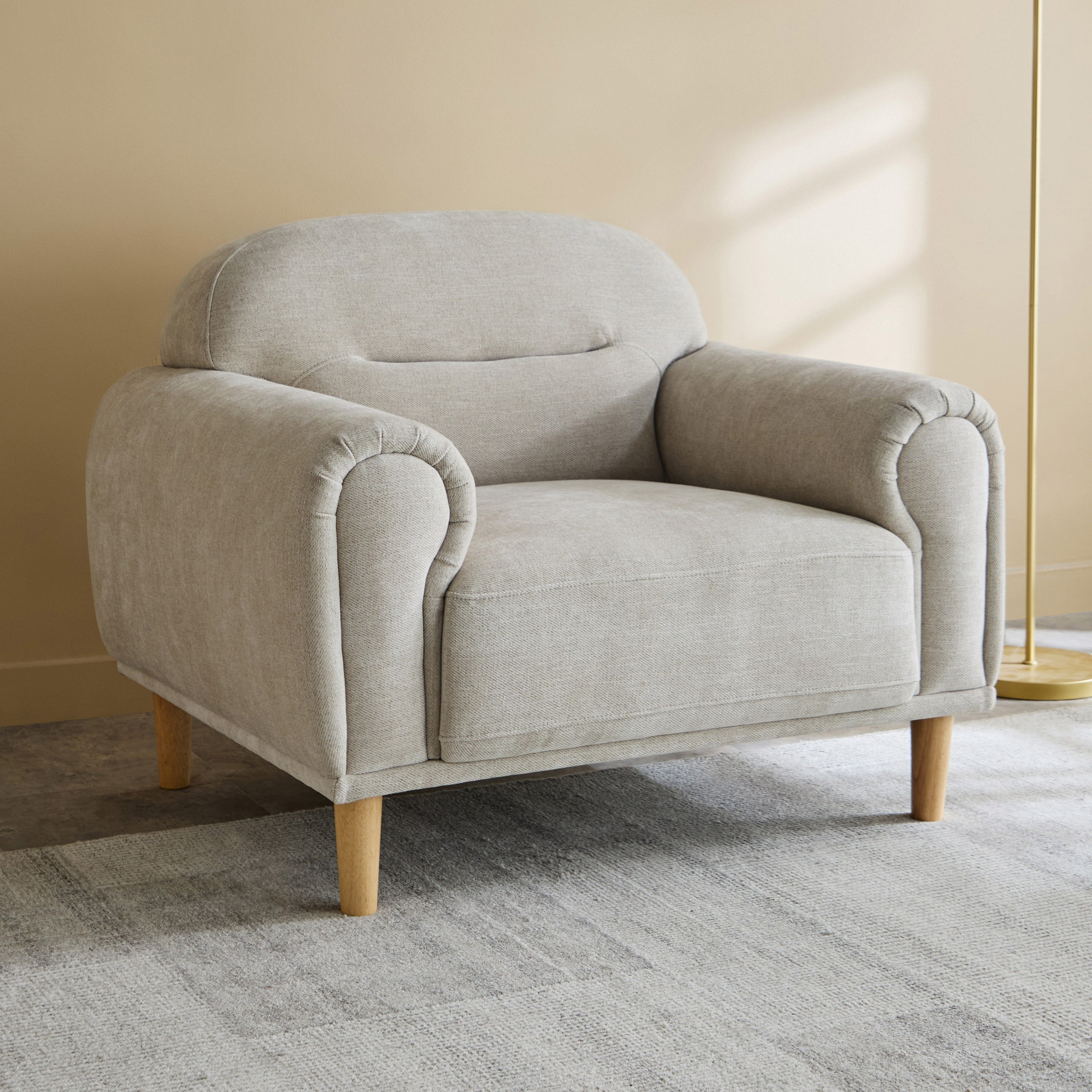 Delta Fabric Armchair Sofa-hbxlivingroom-sofasandarmchairs-sofas-image-1