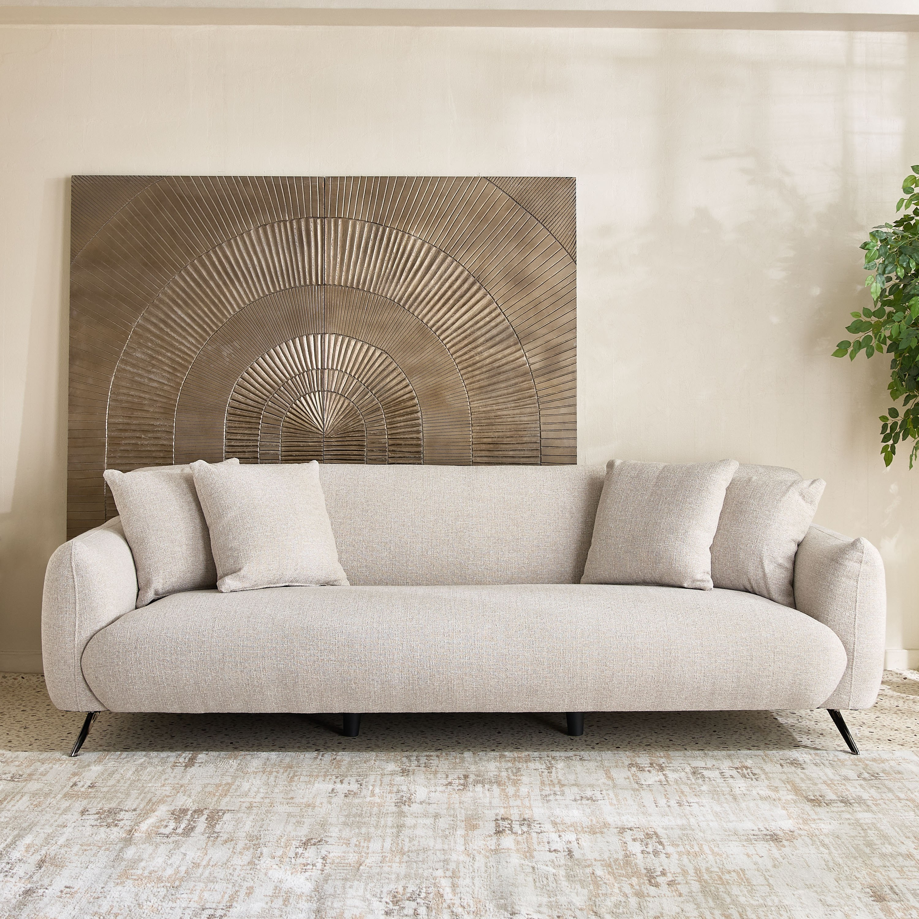 Levante 3-Seater XL Fabric Sofa with 2 Cushions-hbxlivingroom-sofasandarmchairs-sofas-image-2