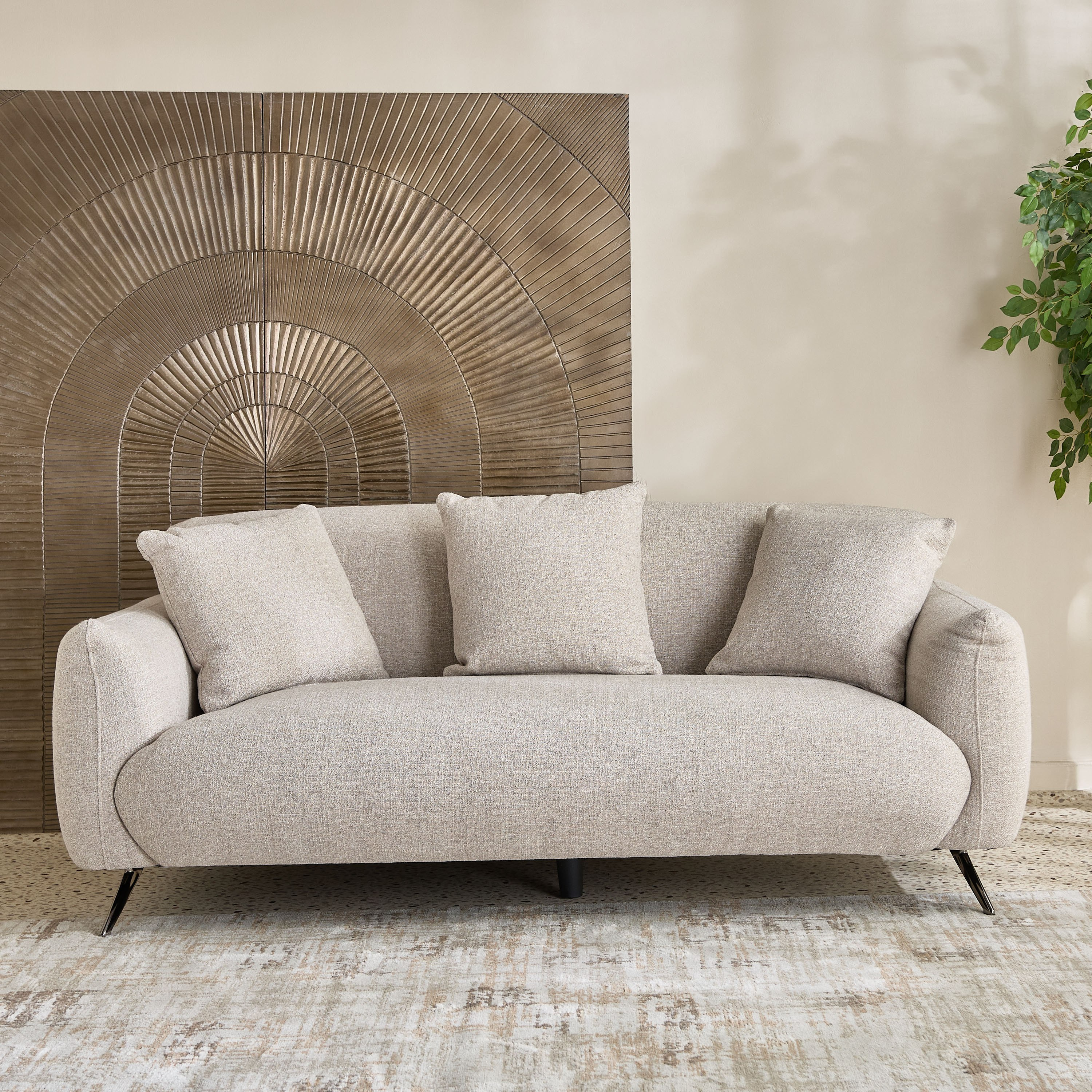 كنبة قماش مقعدين كبيرة جداً مع 3 وسادات من ليفانتي-hbxlivingroom-sofasandarmchairs-sofas-image-2