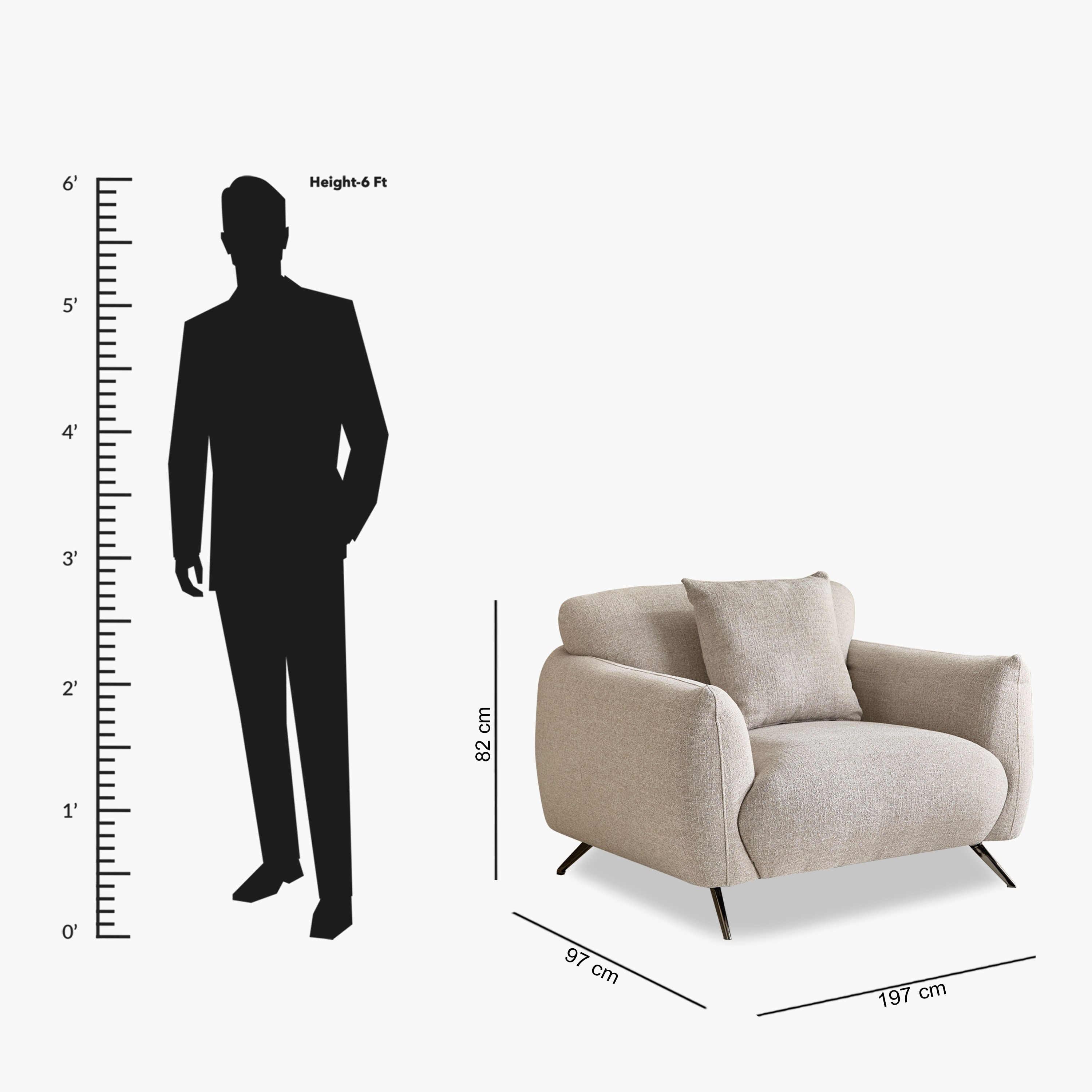 كرسي قماش بمساند ذراعين ووسادة من لافانت-hbxlivingroom-sofasandarmchairs-sofas-image-9