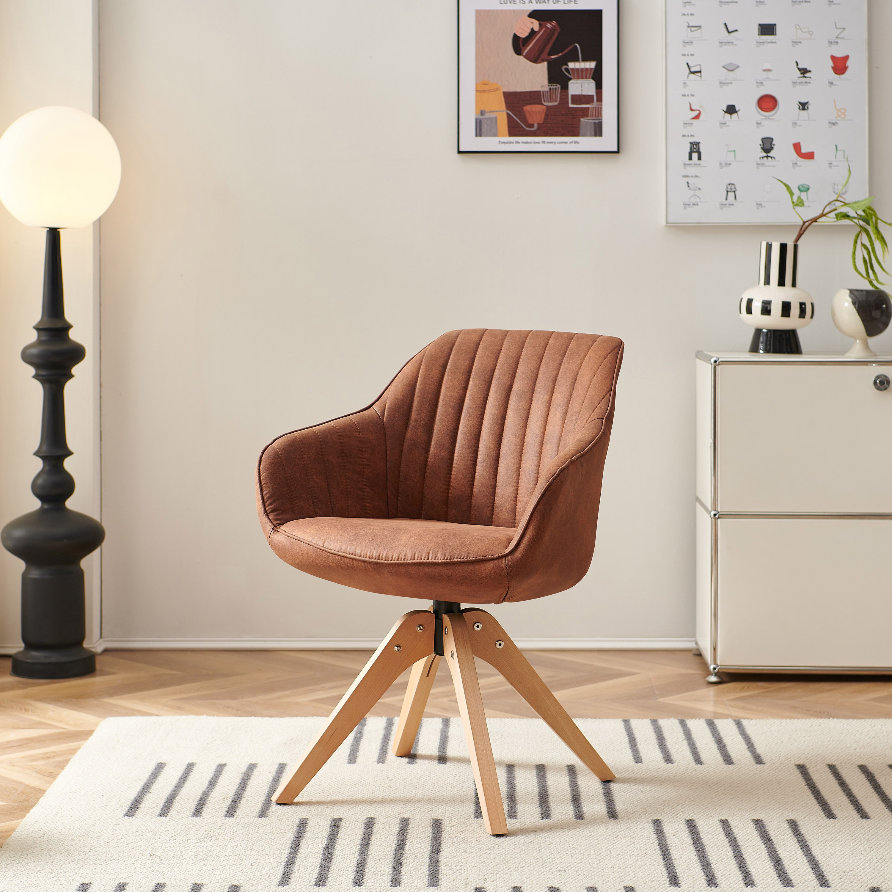 كرسي دوّار للسفرة والدراسة من هيرشل-hbxdiningroom-diningchairs-image-1