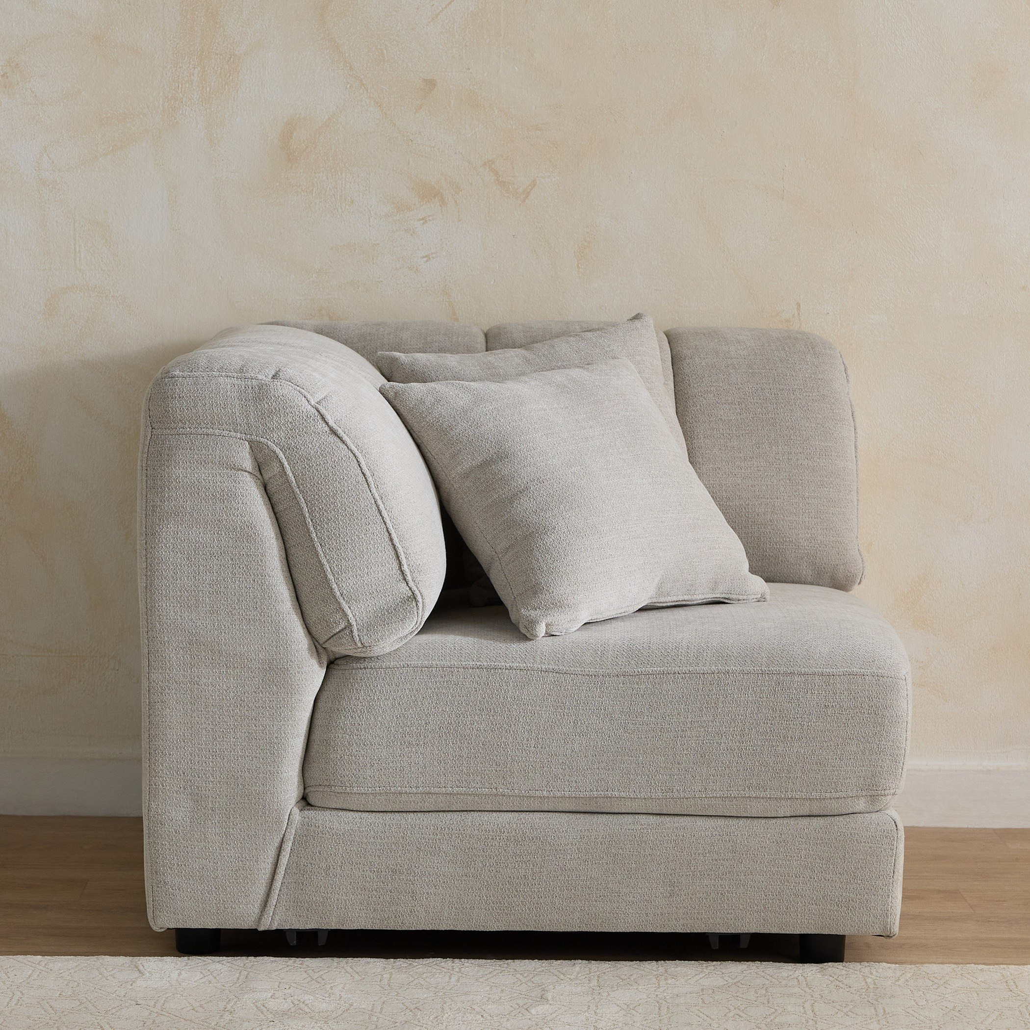 Skive Fabric Corner with 2 Cushions-hbxlivingroom-sofasandarmchairs-modularsofas-image-2