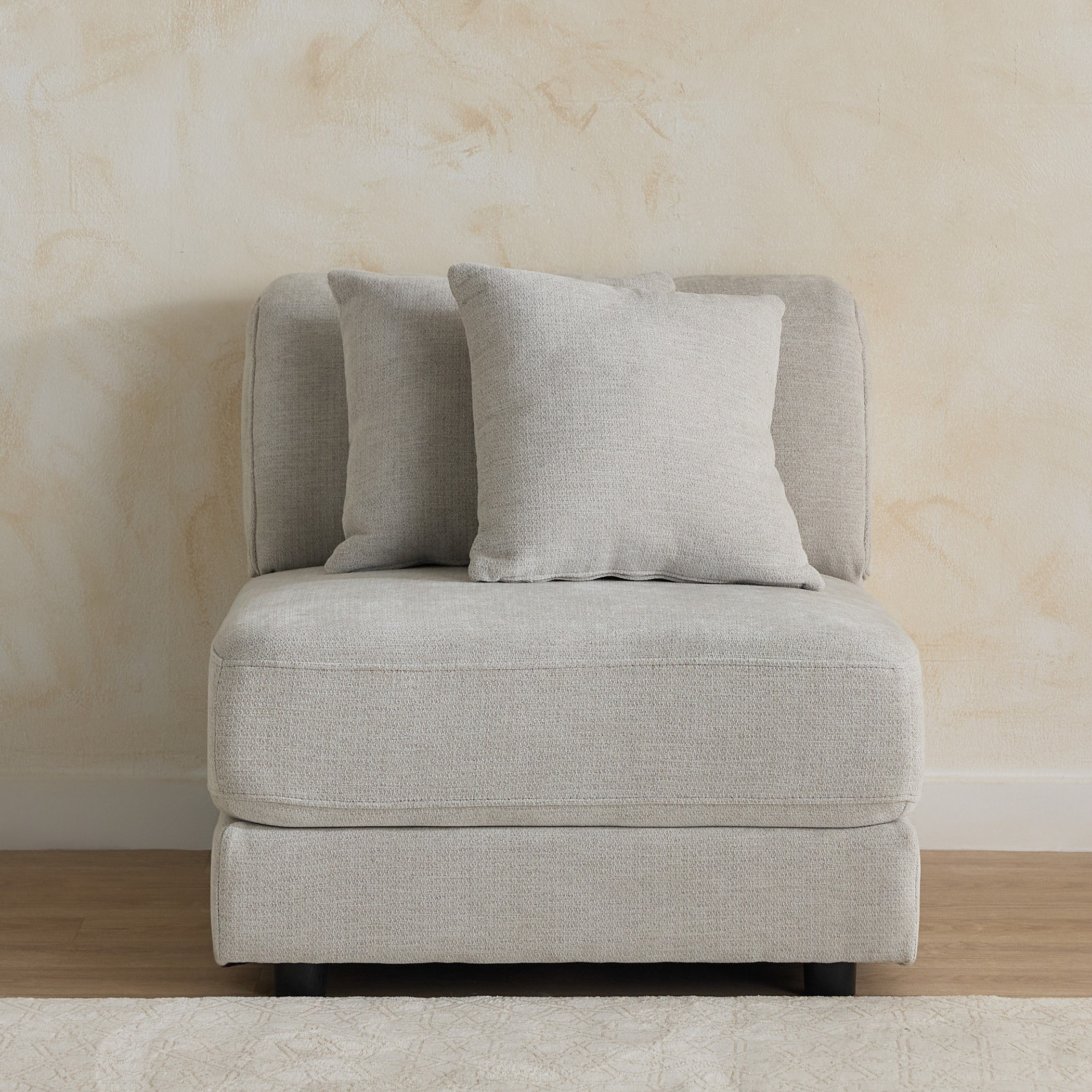 Skive Fabric Armless Chair with 2 Cushions-PROMO_HB_KSA_HBX10_190925-image-2