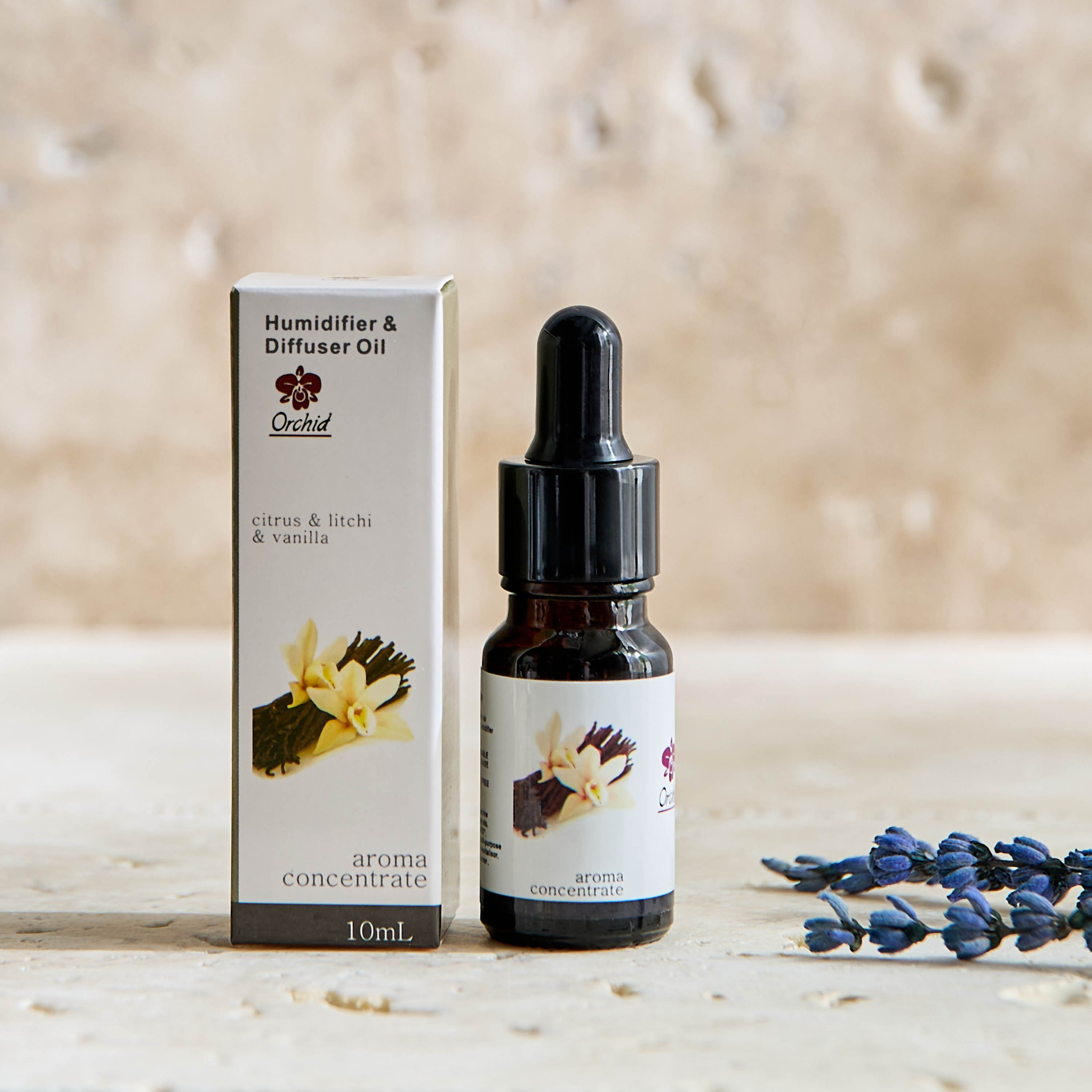 Orchid Citrus Litchi and Vanilla Aroma Concentrate Humidifier and Diffuser Oil - 10 ml-PROMO_HB_AE_B1G1_250925-image-2