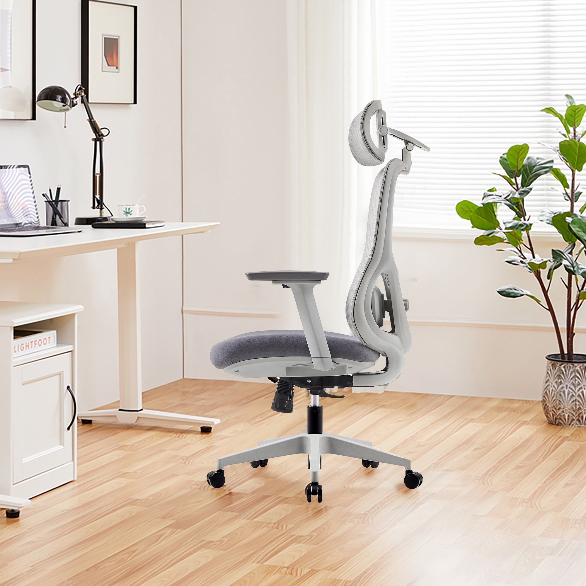 Tesser High Back Office Chair with Sliding Seat and 3D Armrest-hbxfurniture-office-chairs-image-9