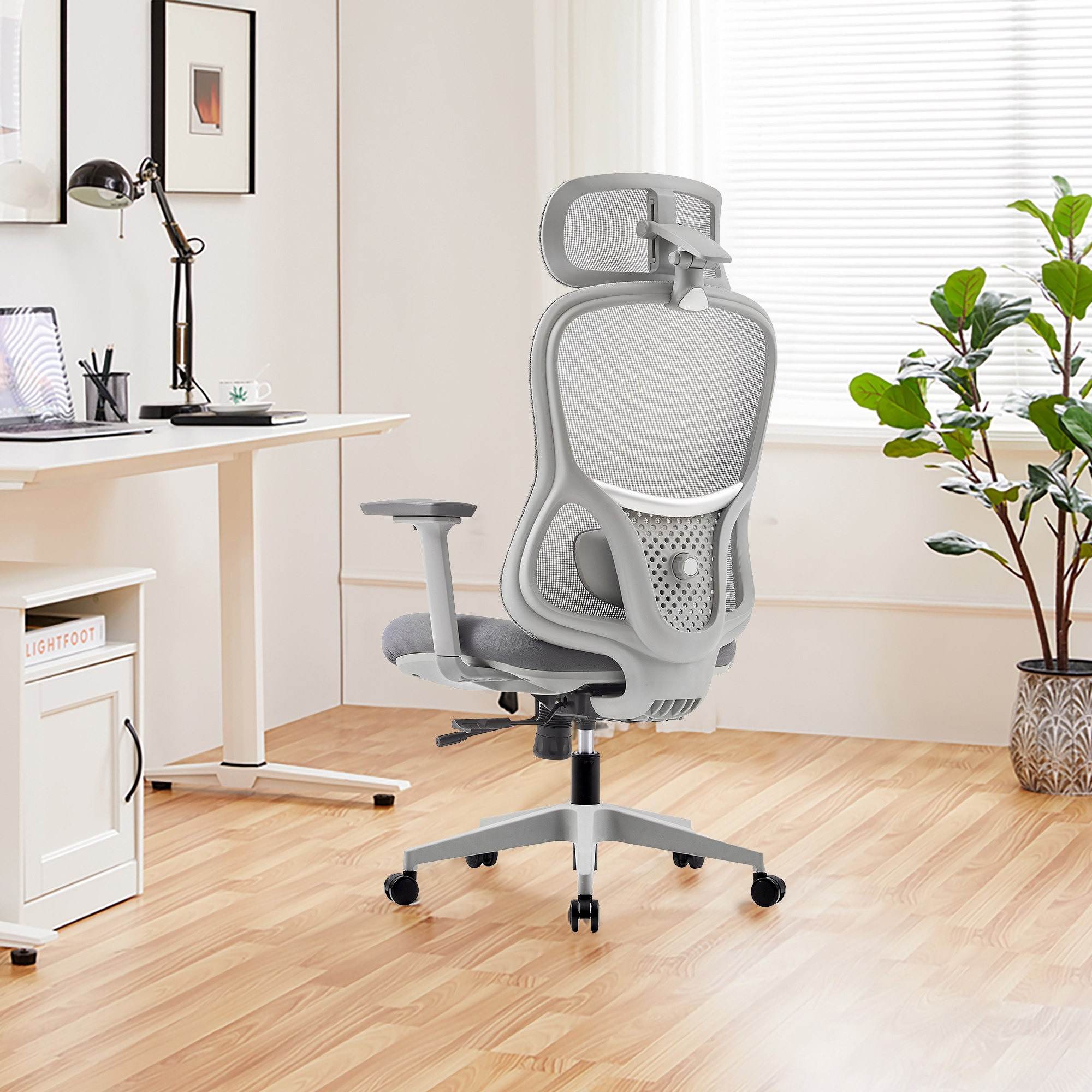 Tesser High Back Office Chair with Sliding Seat and 3D Armrest-hbxfurniture-office-chairs-image-10