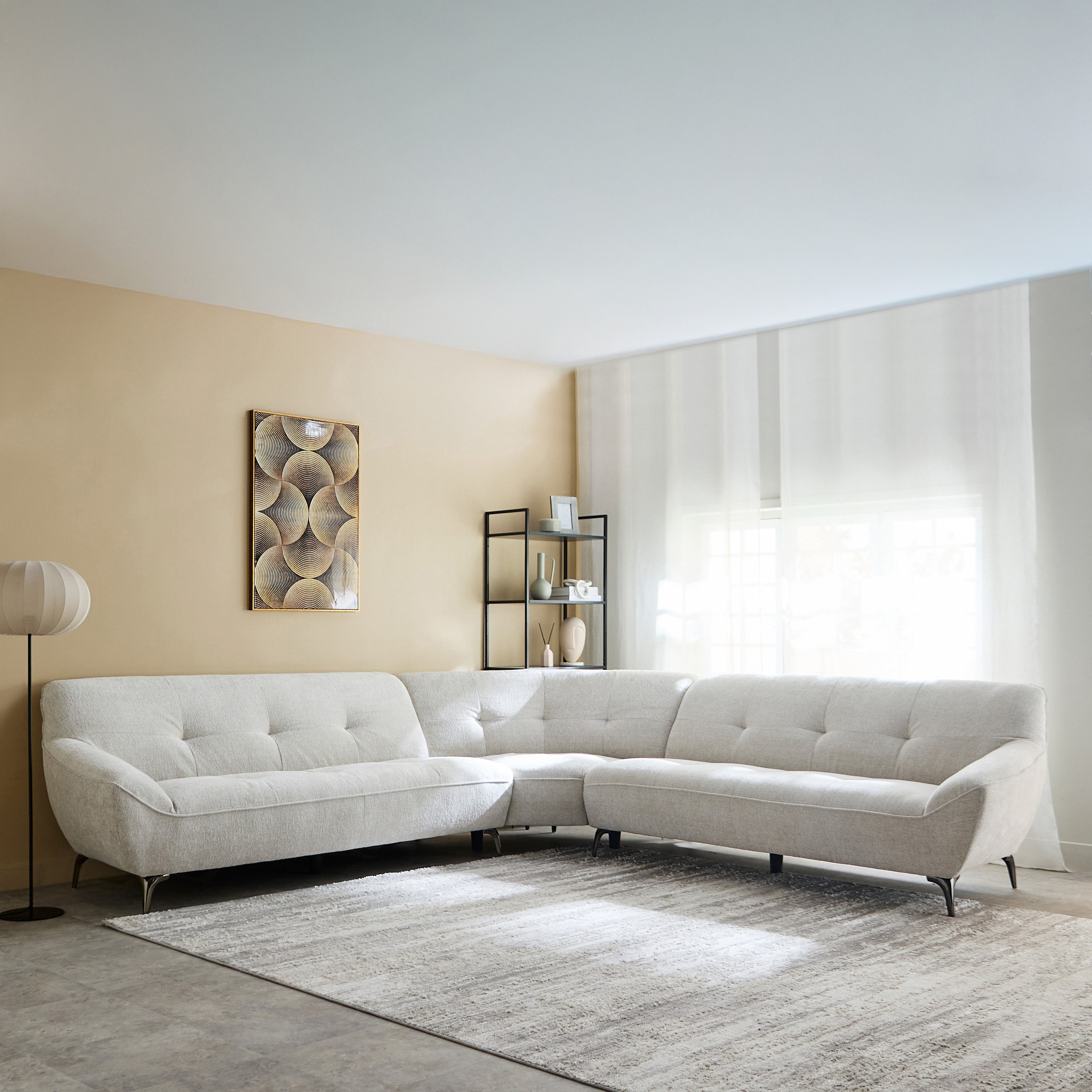 Helix 6-Seater Fabric Reversible Corner Sofa-hbxlivingroom-sofasandarmchairs-cornersofas-image-1