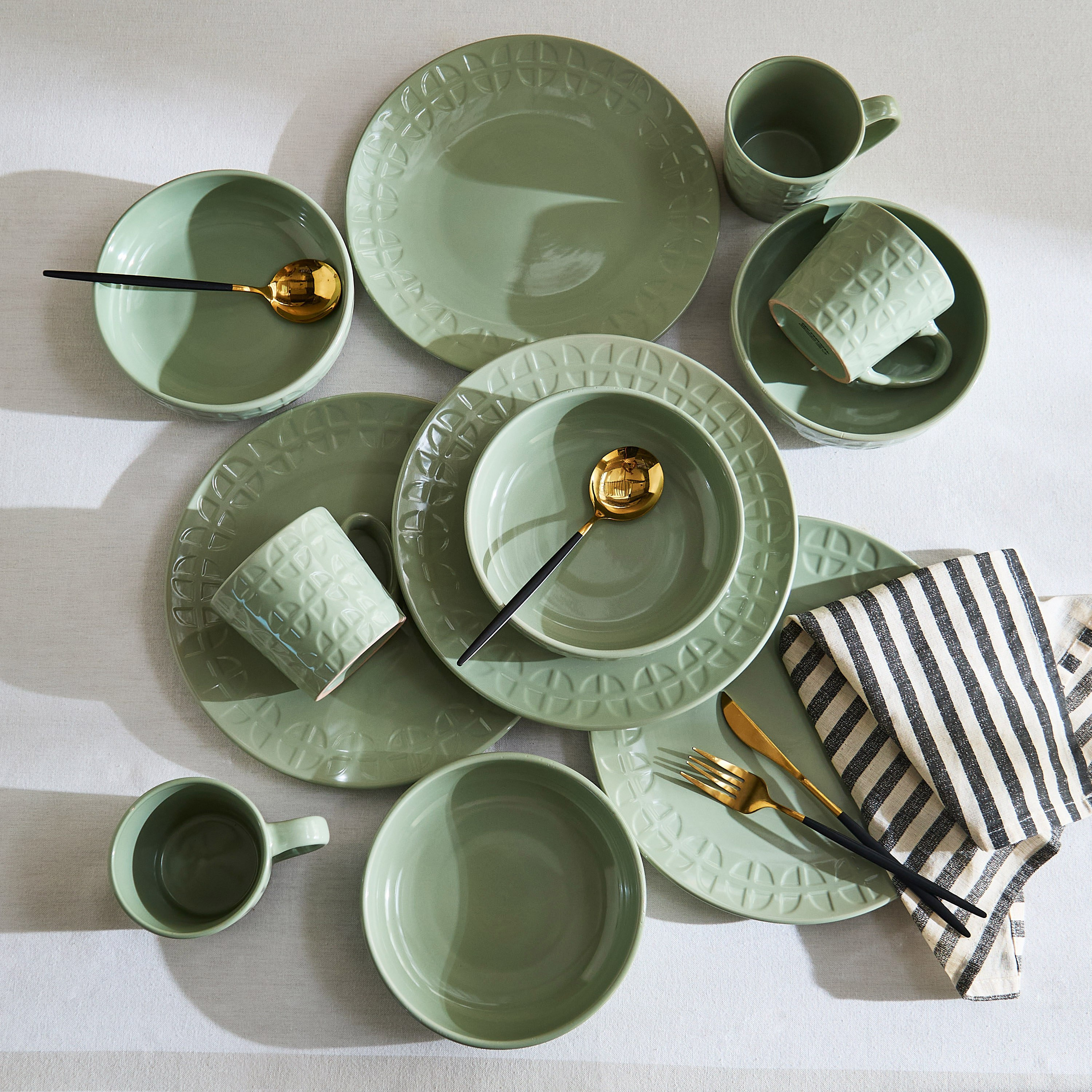 طقم عشاء 12 قطعة إيبوني من إليجانزا - لـ4 أفراد-hbxdiningroom-tabletop-dinnersets-image-1
