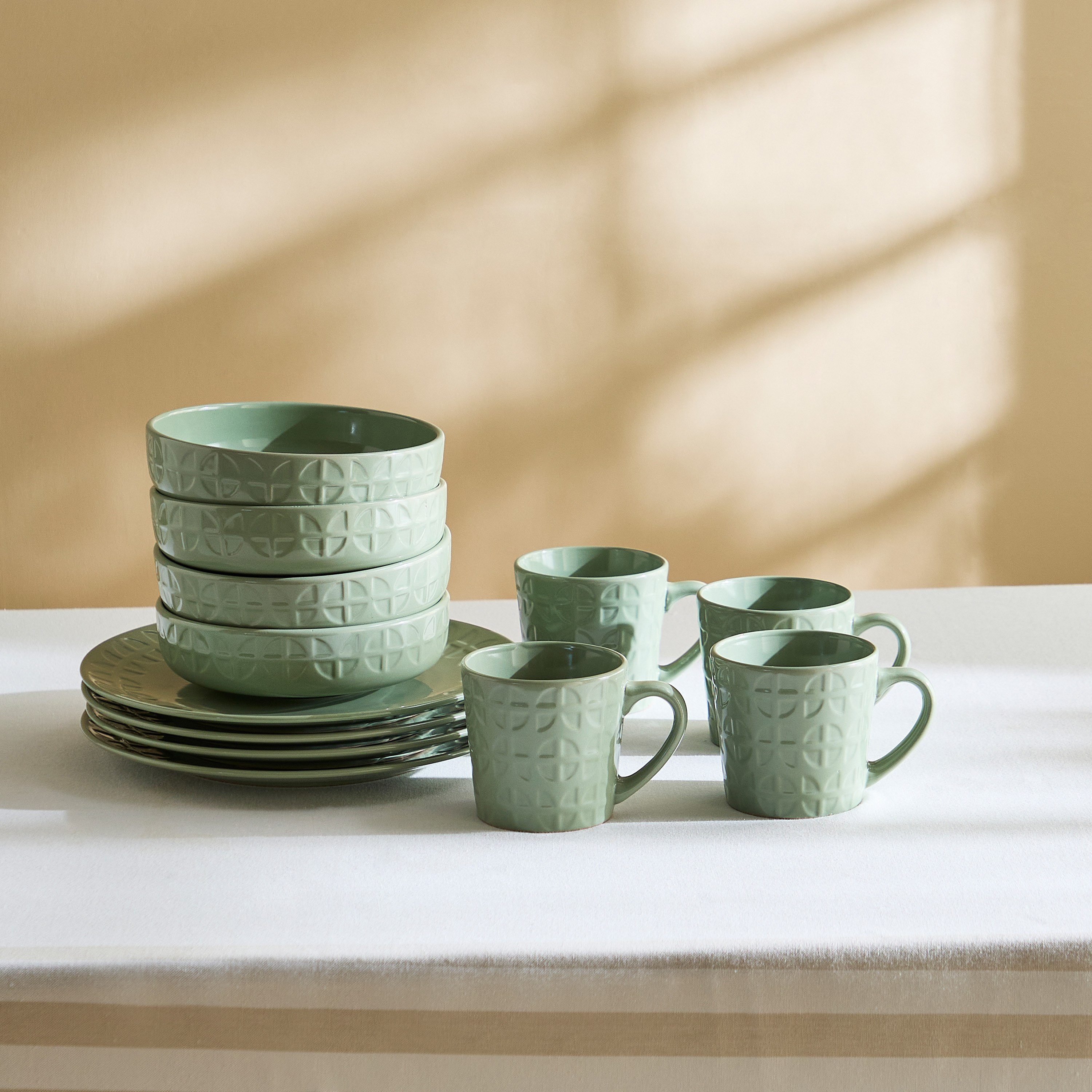 طقم عشاء 12 قطعة إيبوني من إليجانزا - لـ4 أفراد-hbxdiningroom-tabletop-dinnersets-image-5