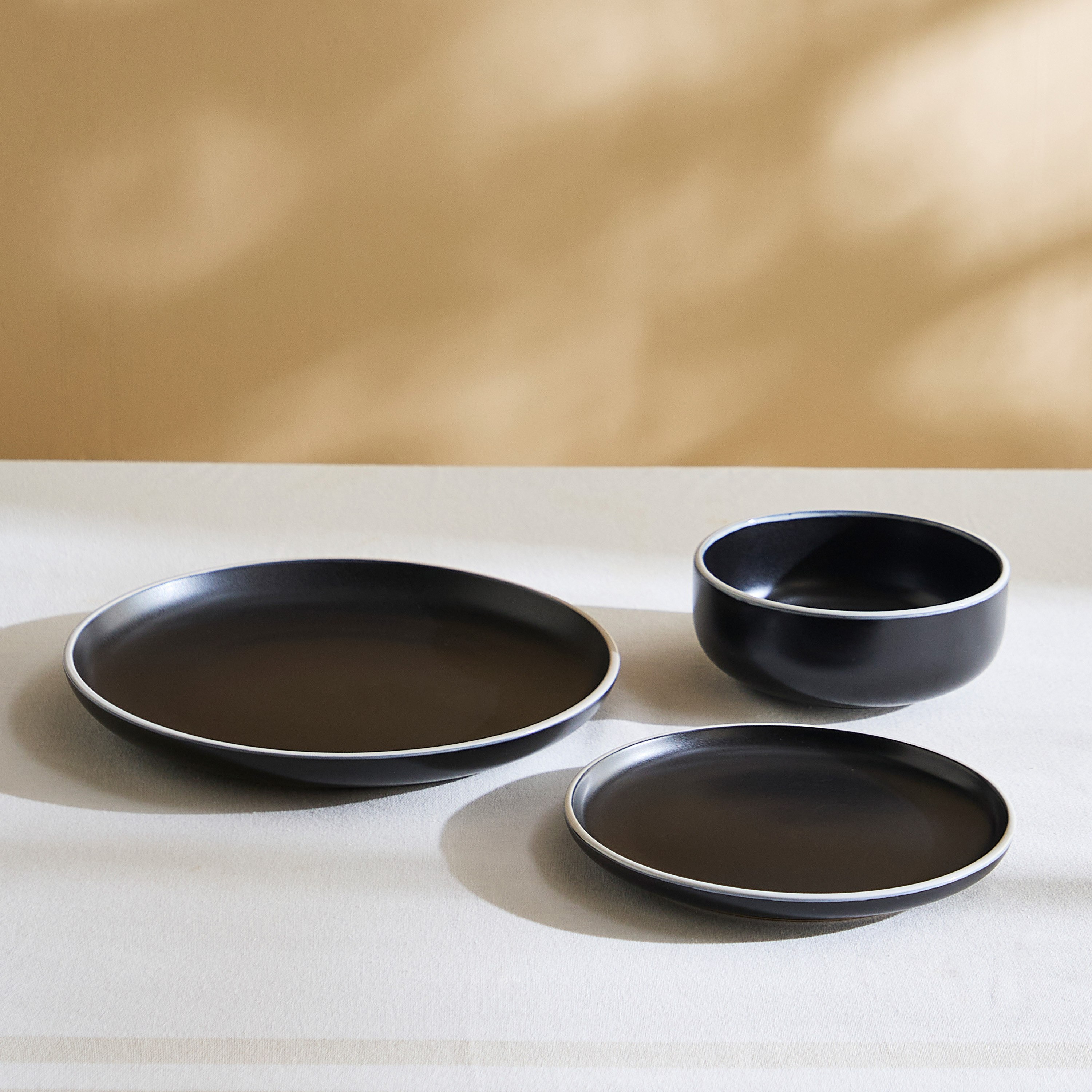 طقم أدوات سفرة 12 قطعة سيج من إيليغانزا - يخدم 4-hbxdiningroom-tabletop-dinnersets-image-2