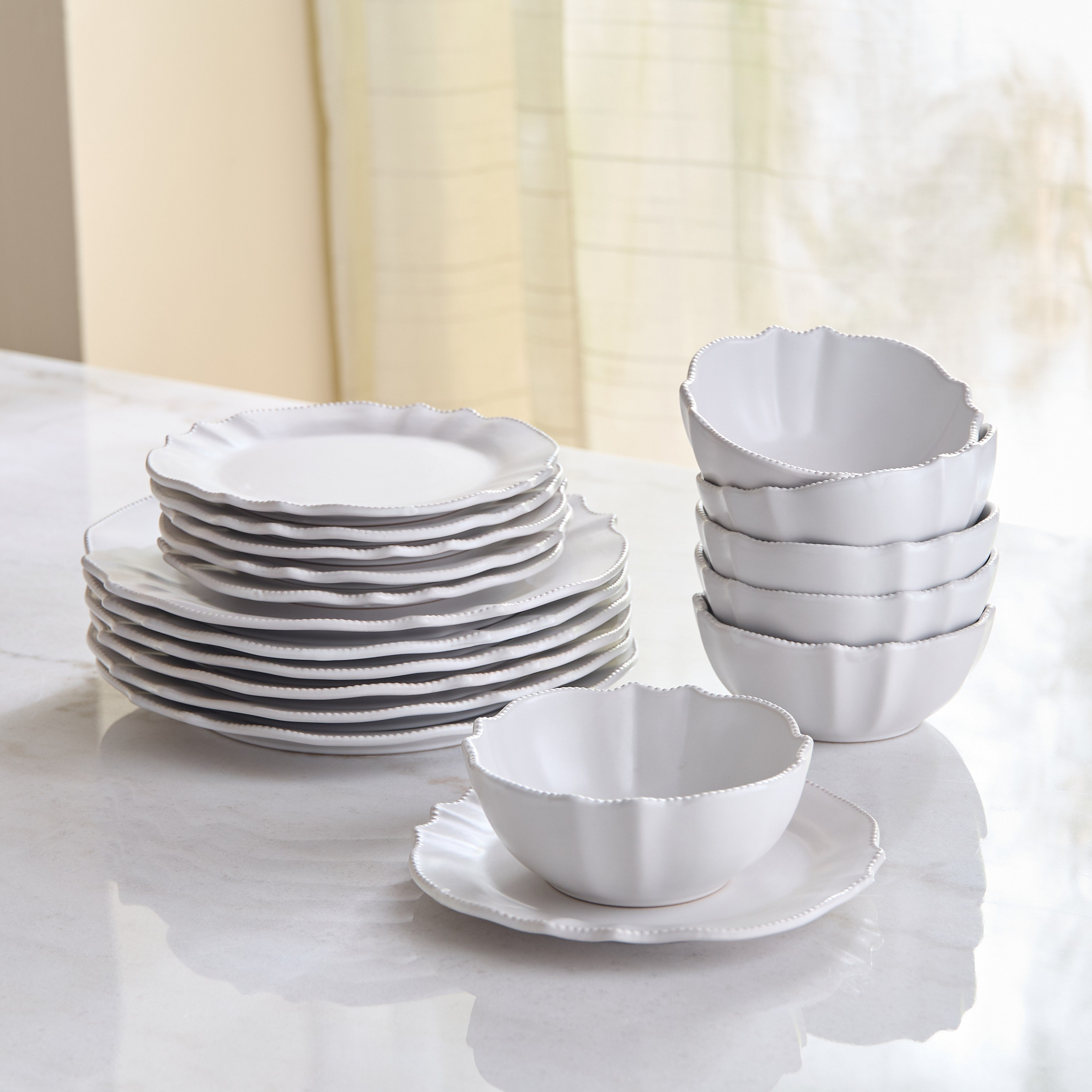 طقم أدوات سفرة 18 قطعة تاكتايل من إيليغانزا - يخدم 6-hbxdiningroom-tabletop-dinnersets-image-4