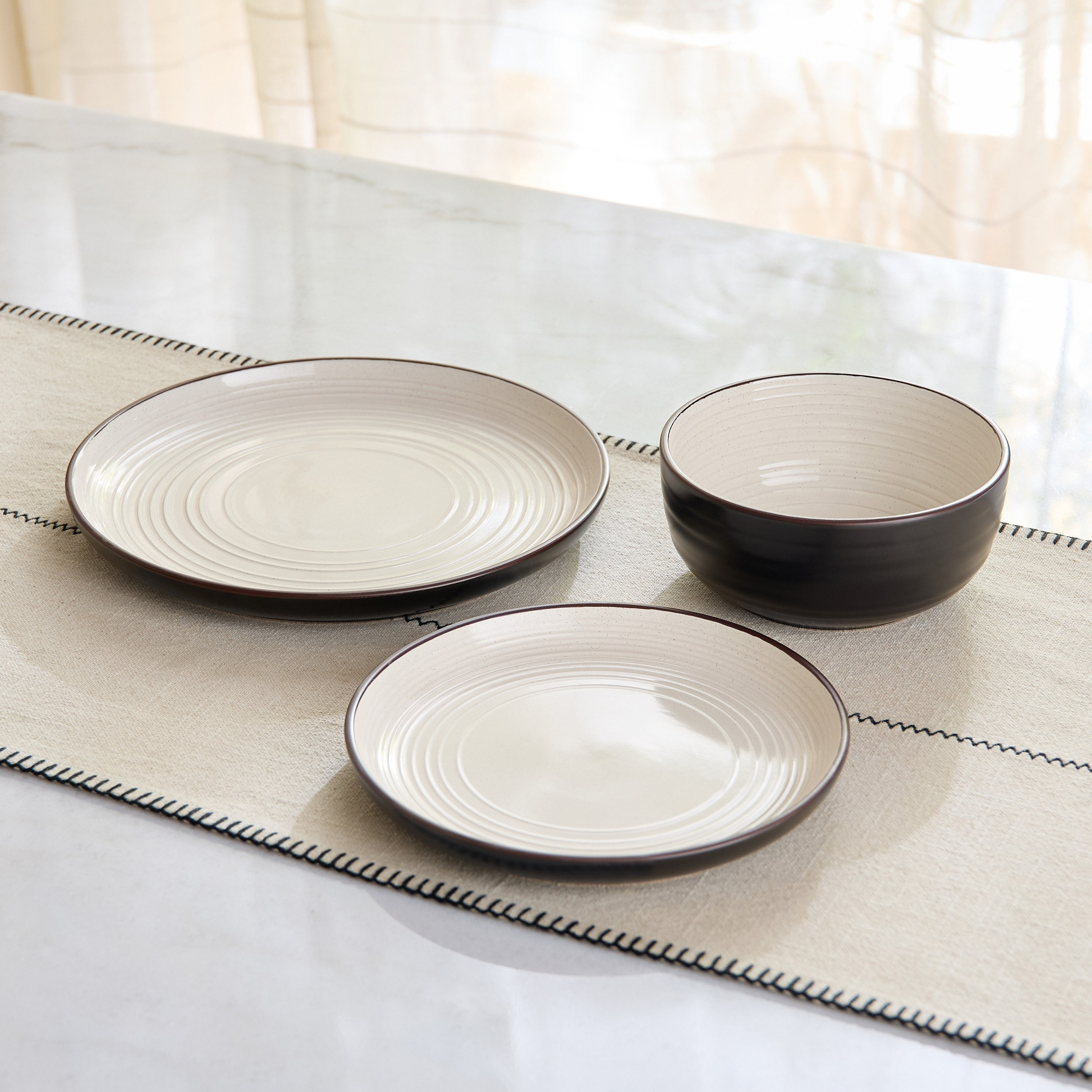 طقم عشاء 18 قطعة أروها من إليجانزا - لـ 6 أفراد-hbxdiningroom-tabletop-dinnersets-image-2