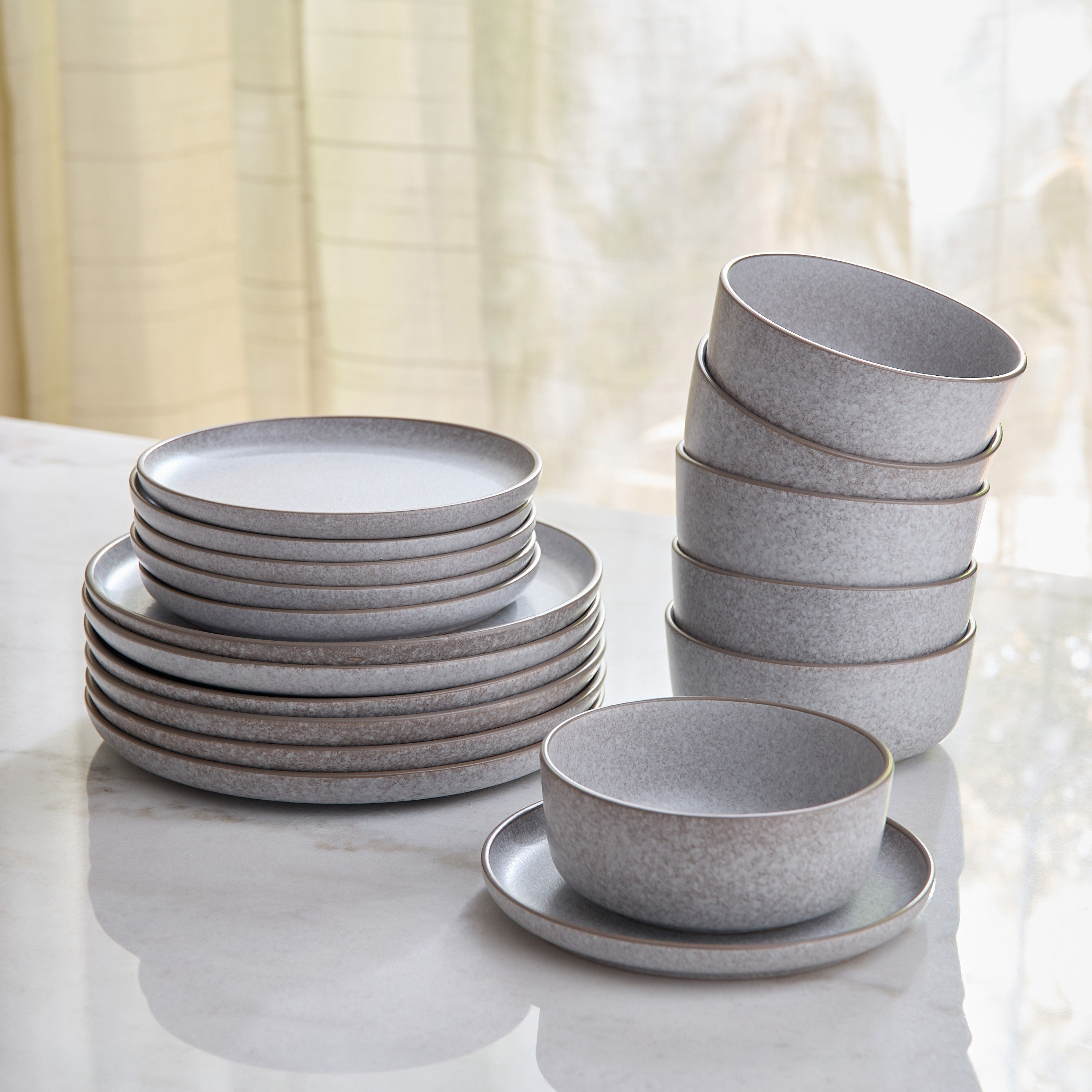 طقم عشاء 18 قطعة إيثر من إليجانزا - لـ 6 أفراد-hbxdiningroom-tabletop-dinnersets-image-4