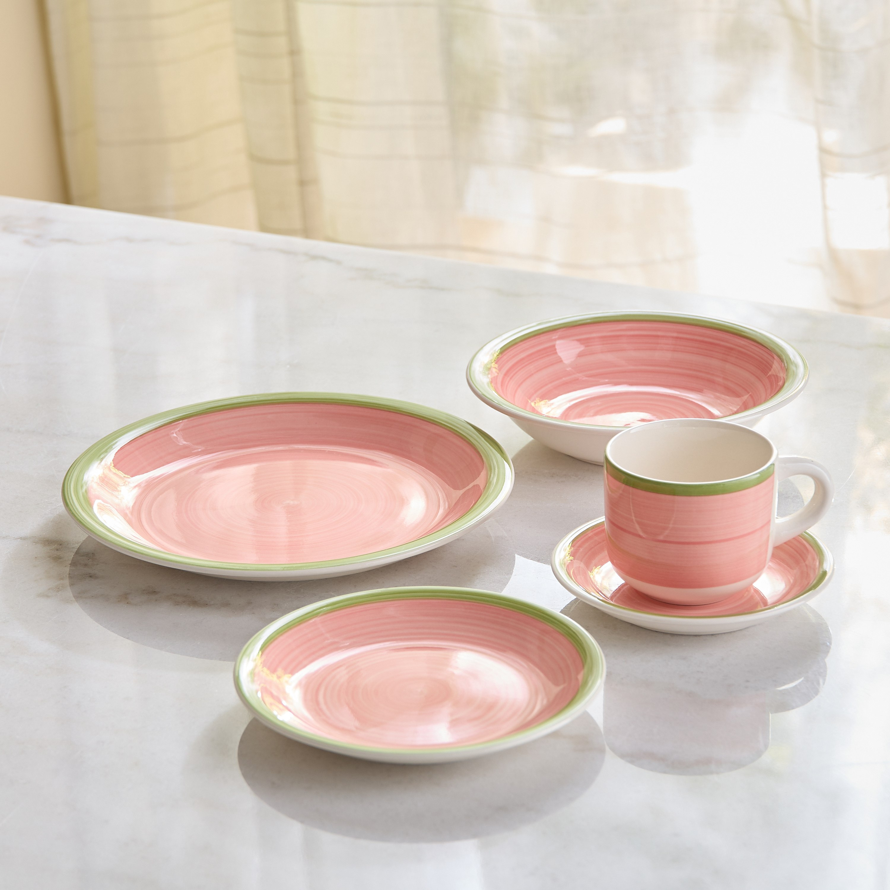 طقم عشاء 20 قطعة إيرثسونج من إليجانزا - يكفي 4 أشخاص-hbxdiningroom-tabletop-dinnersets-image-2