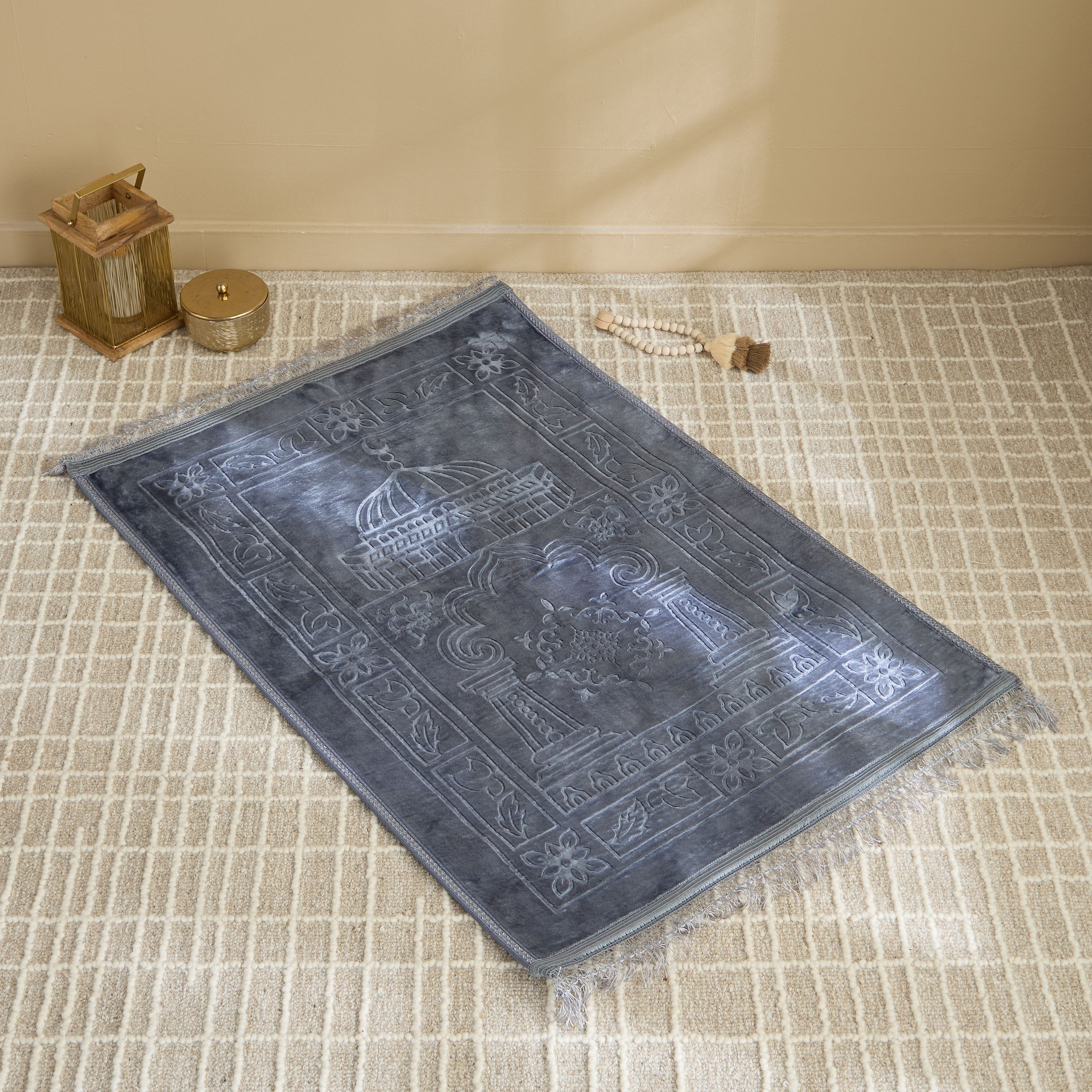 Raschel Prayer Mat - 80x120 cm-hbxlivingroom-floorcoverings-prayermats-image-1