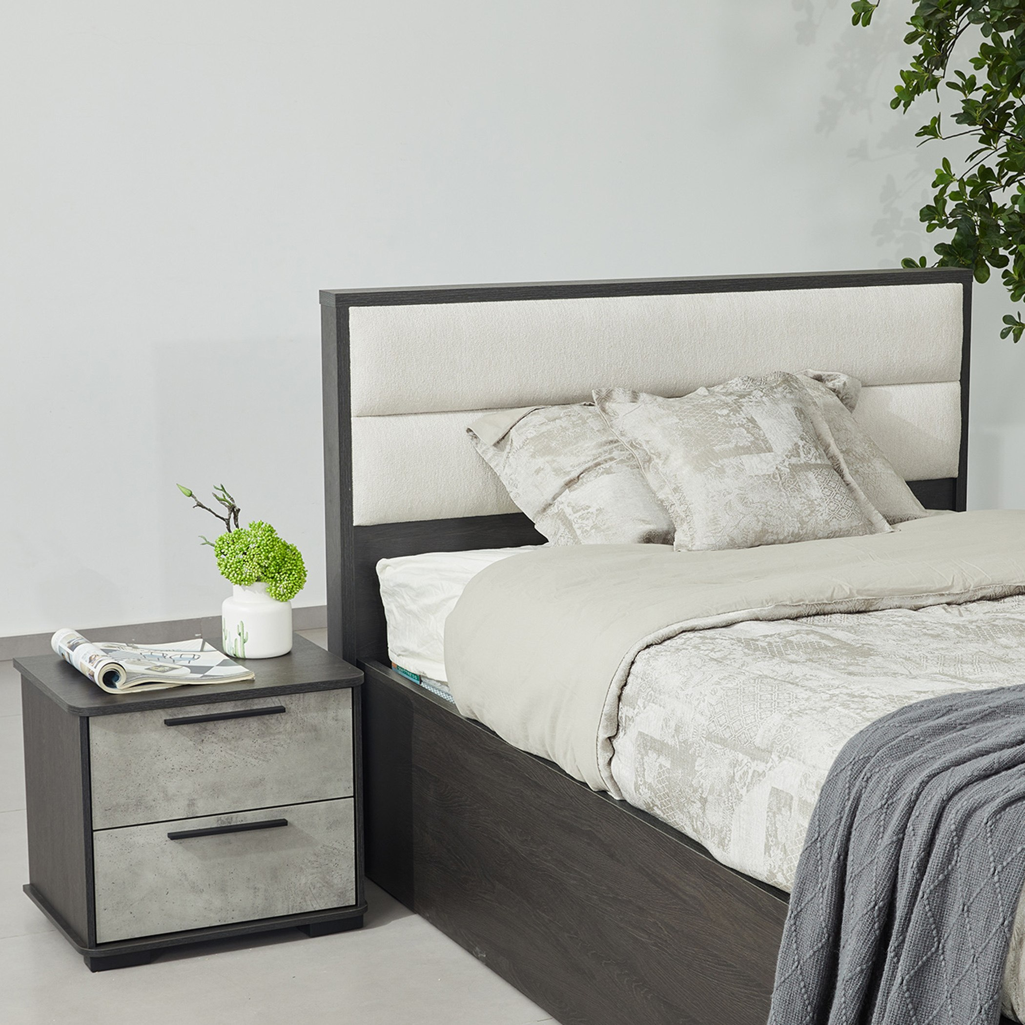 Scott Hydraulic Twin Storage Bed - 120x200 cm-hbxbedroom-bedsandbedsets-beds-twin-image-10