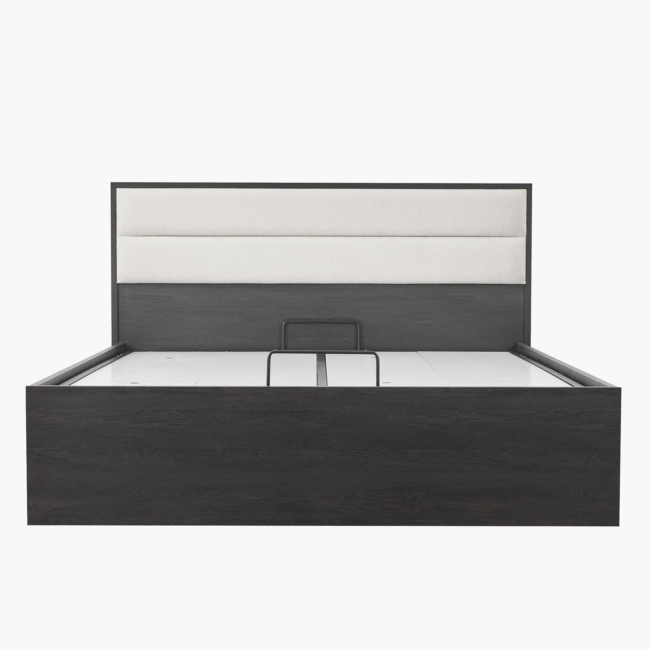 Scott Hydraulic Storage Queen Bed - 160x200 cm-hbxbedroom-bedsandbedsets-beds-queen-image-2