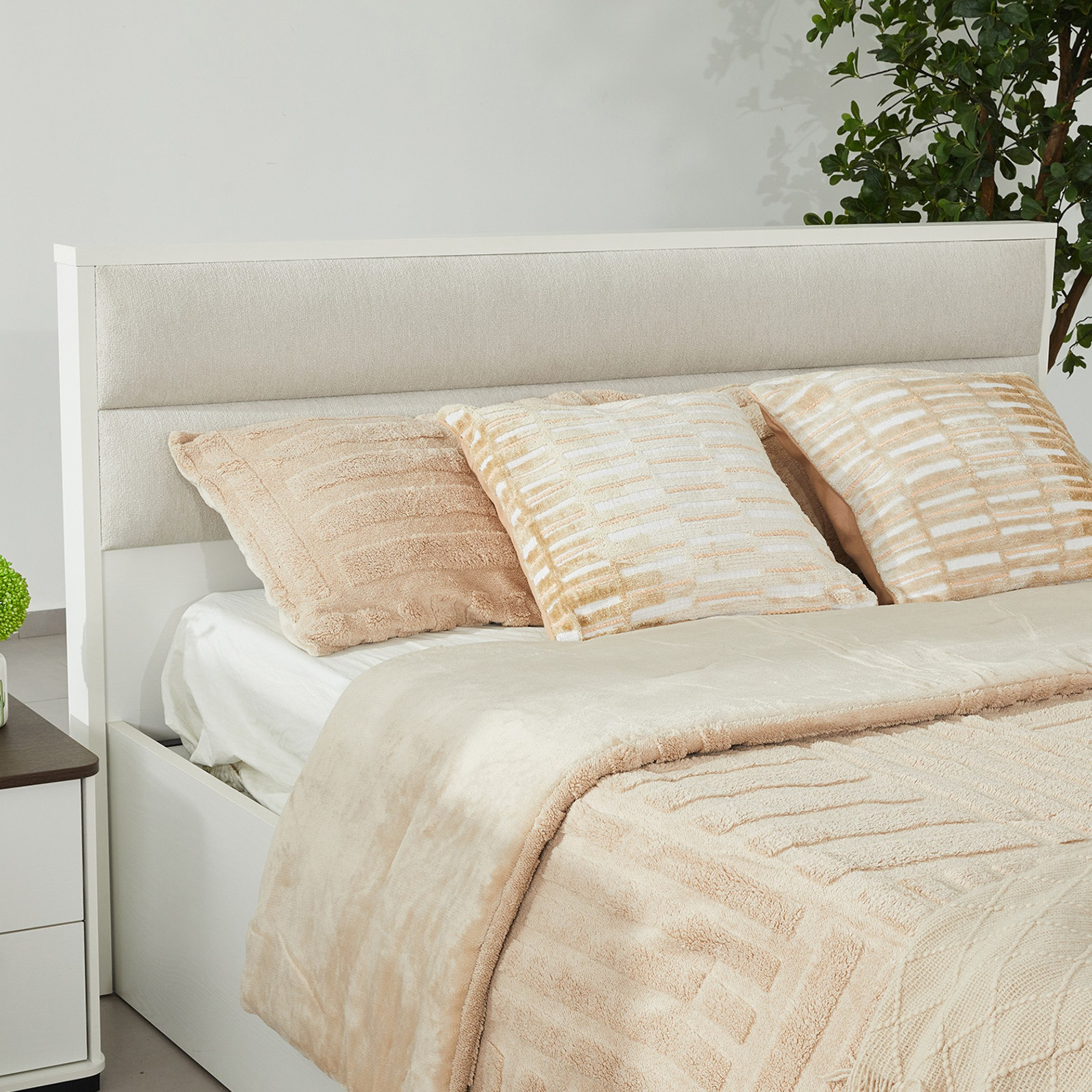Luce 6-Piece Hydraulic Storage Queen Bedroom Set - 160x200 cm-hbxbedroom-bedsandbedsets-beds-queen-image-13
