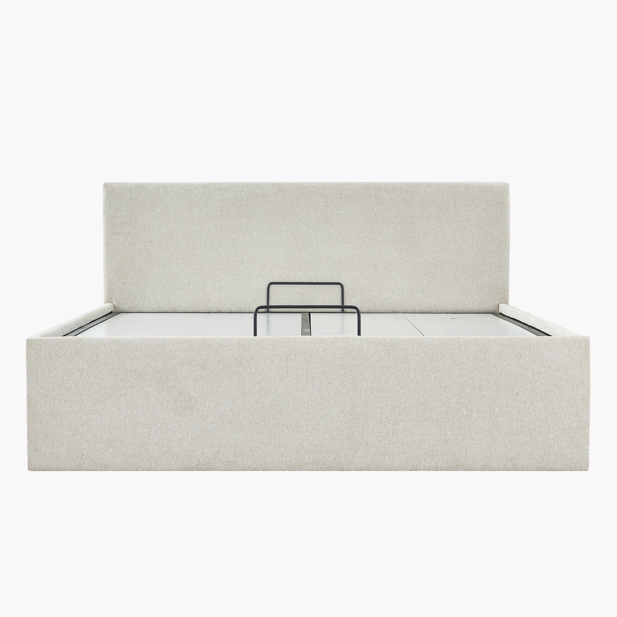 Frankfurt Upholstered Hydraulic Storage King Bed - 180x200 cm-hbxfurniture-bedsandbedsets-beds-king-image-3